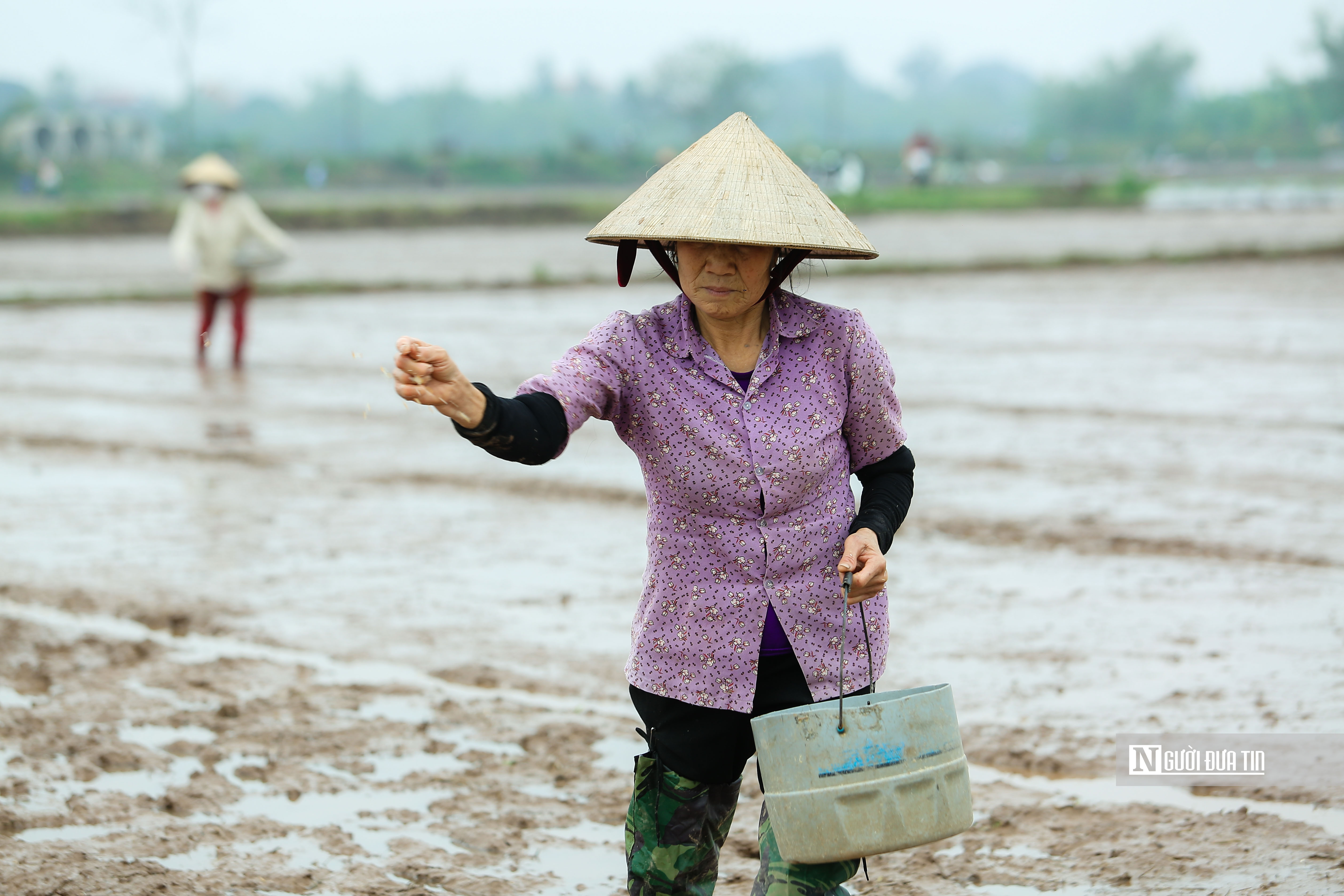 Dân sinh - Người dân đổ ra đồng sau Lễ Tịch điền (Hình 9).