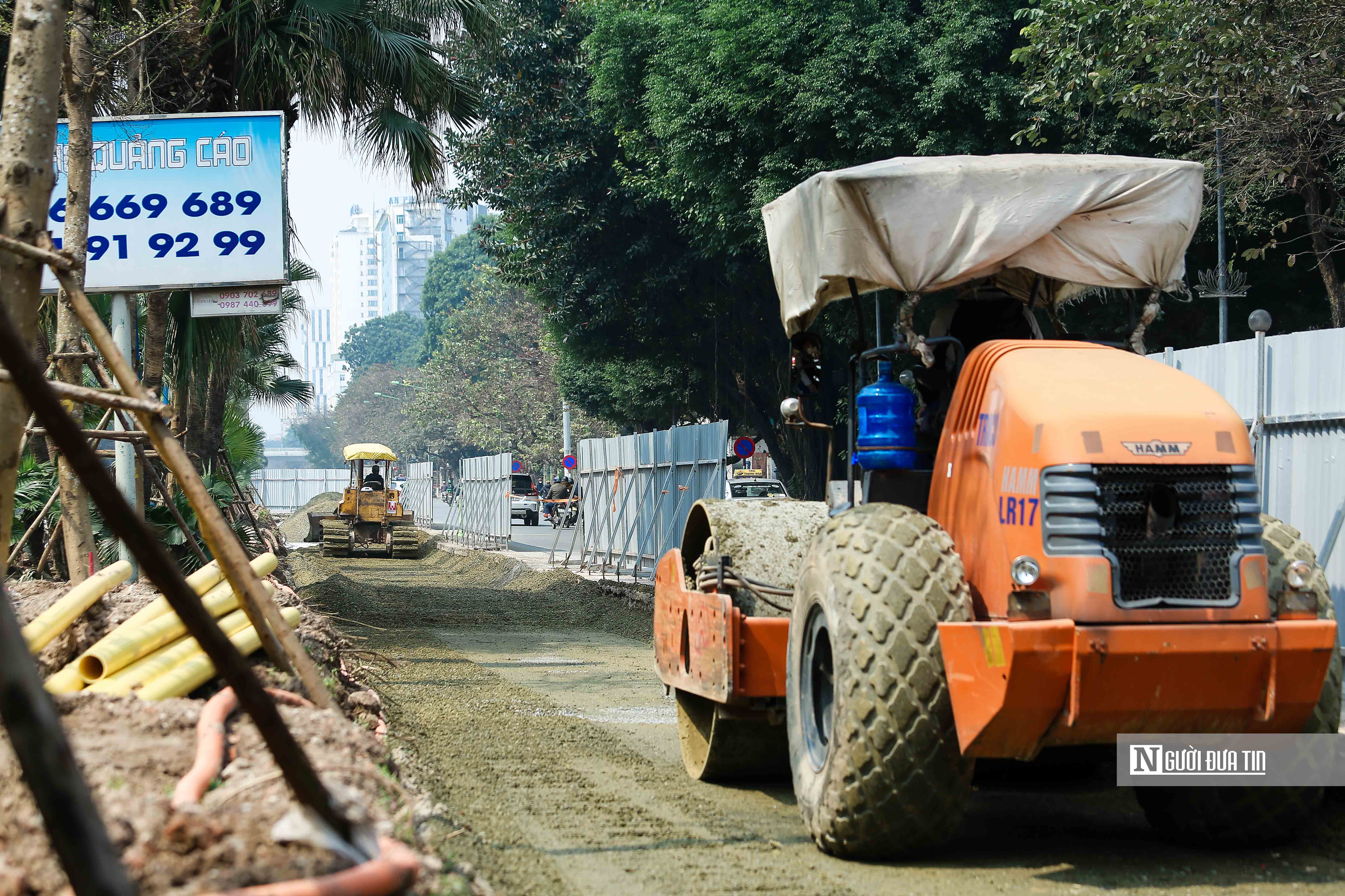 Bất động sản - Toàn cảnh dự án mở rộng đường Hoàng Quốc Việt ở Hà Nội (Hình 11).