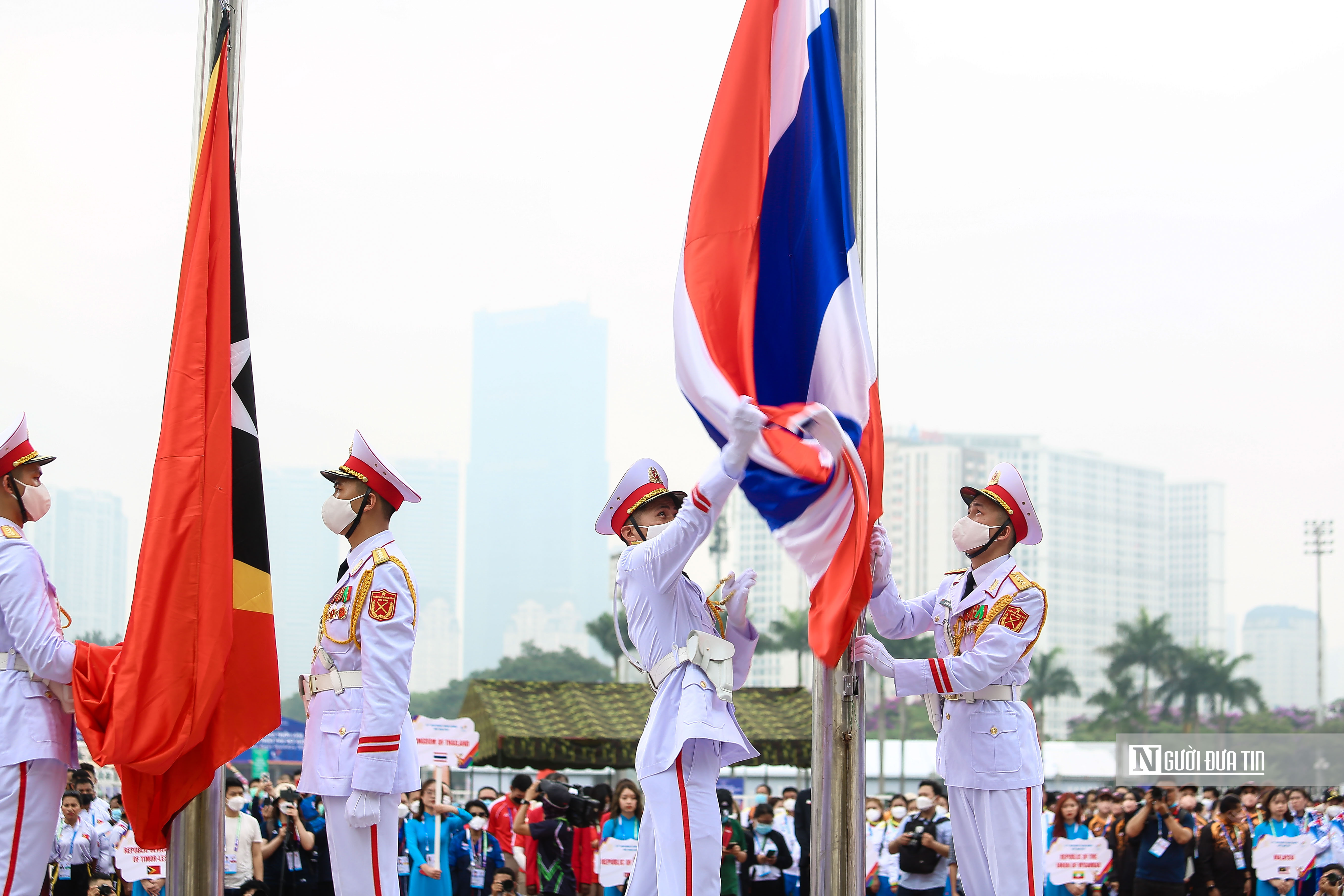 Sự kiện - Trang trọng nghi lễ thượng cờ chào mừng SEA Games 31 (Hình 6).