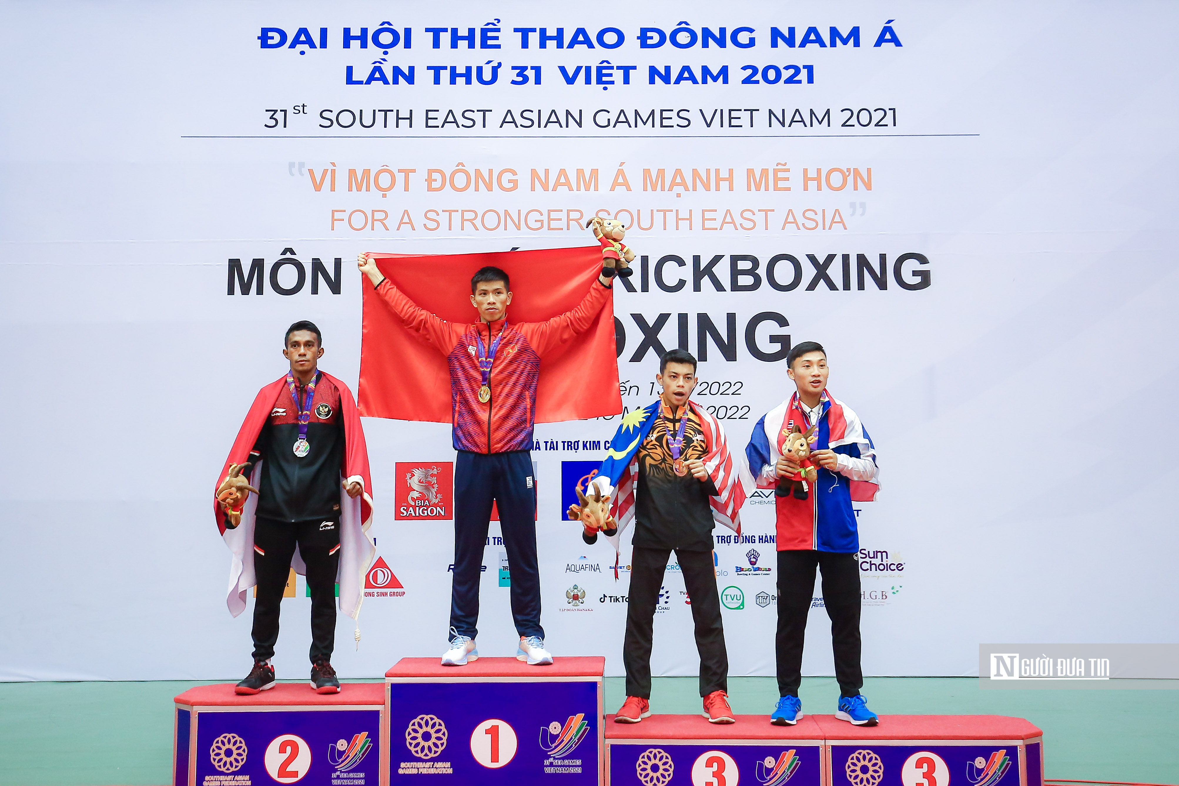 Thể thao - Chùm ảnh: Kickboxing Việt Nam trong ngày nhận “mưa HCV” (Hình 6).