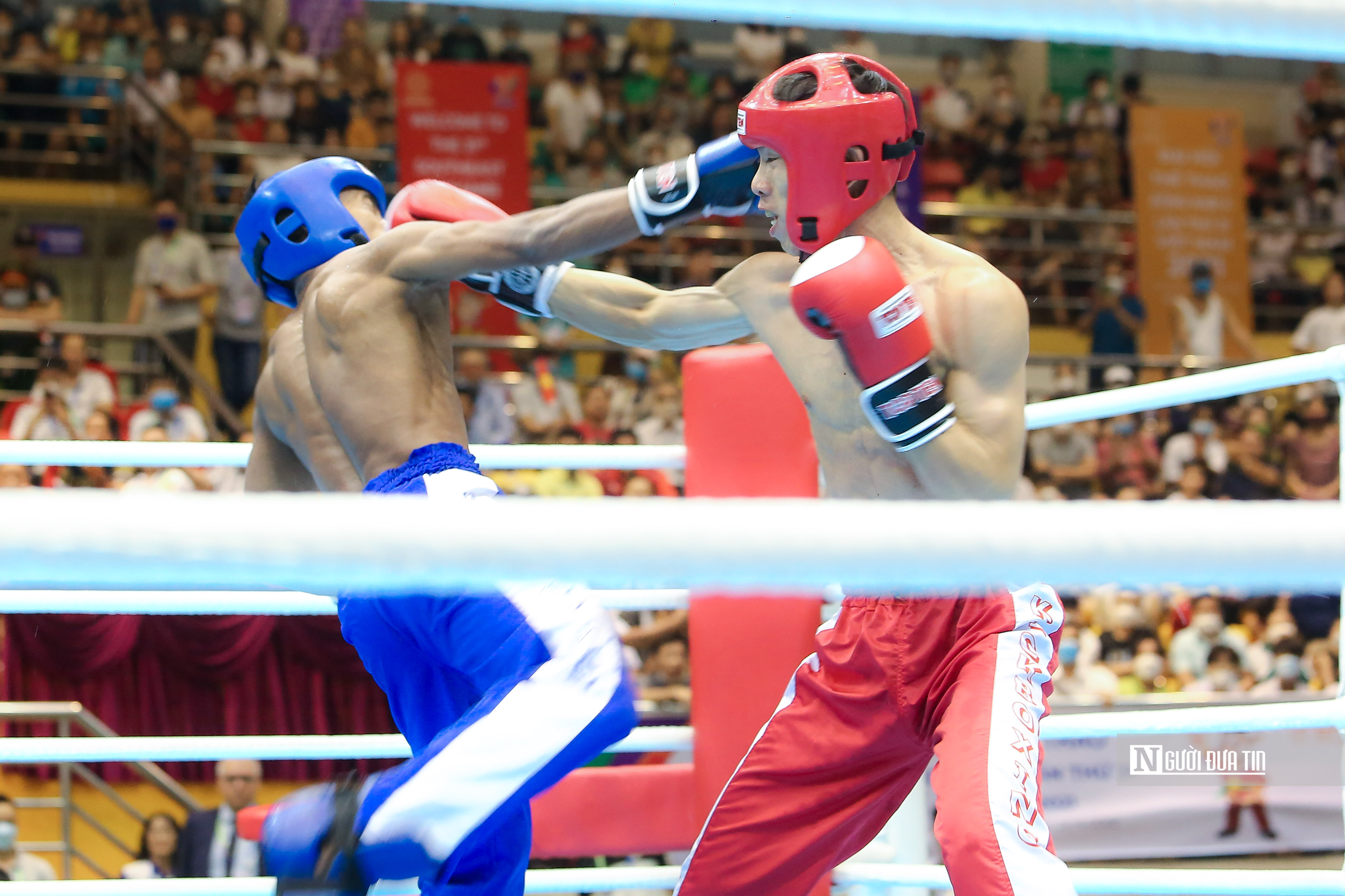 Thể thao - Chùm ảnh: Kickboxing Việt Nam trong ngày nhận “mưa HCV” (Hình 5).