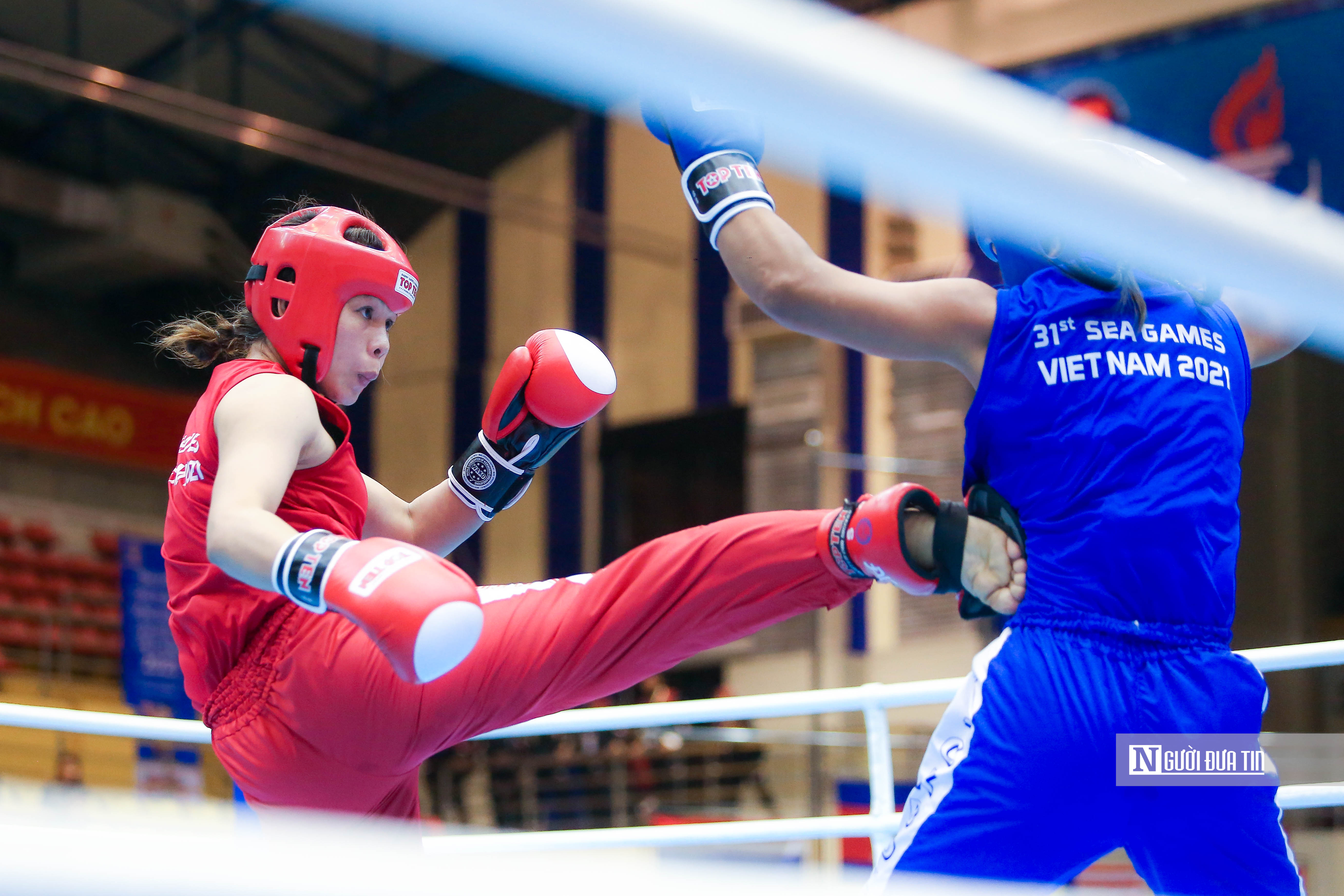 Thể thao - Chùm ảnh: Kickboxing Việt Nam trong ngày nhận “mưa HCV” (Hình 12).