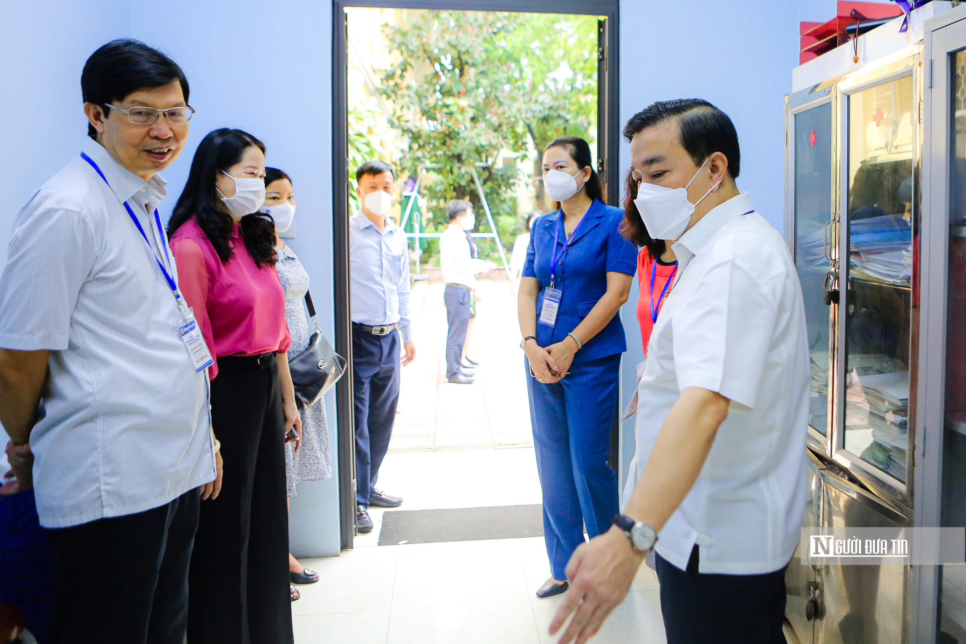 Giáo dục - Phó Chủ tịch Hà Nội kiểm tra công tác chuẩn bị kỳ thi THPT 2022 (Hình 4).