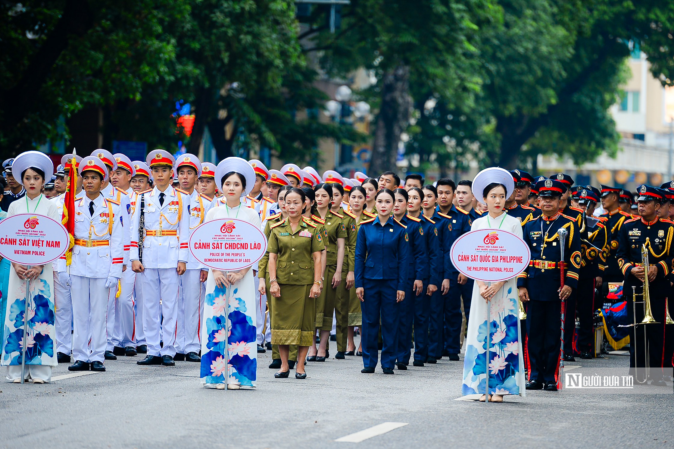 Sự kiện - Dàn kỵ binh phô diễn sức mạnh tại nhạc hội Cảnh sát các nước ASEAN+ (Hình 8).