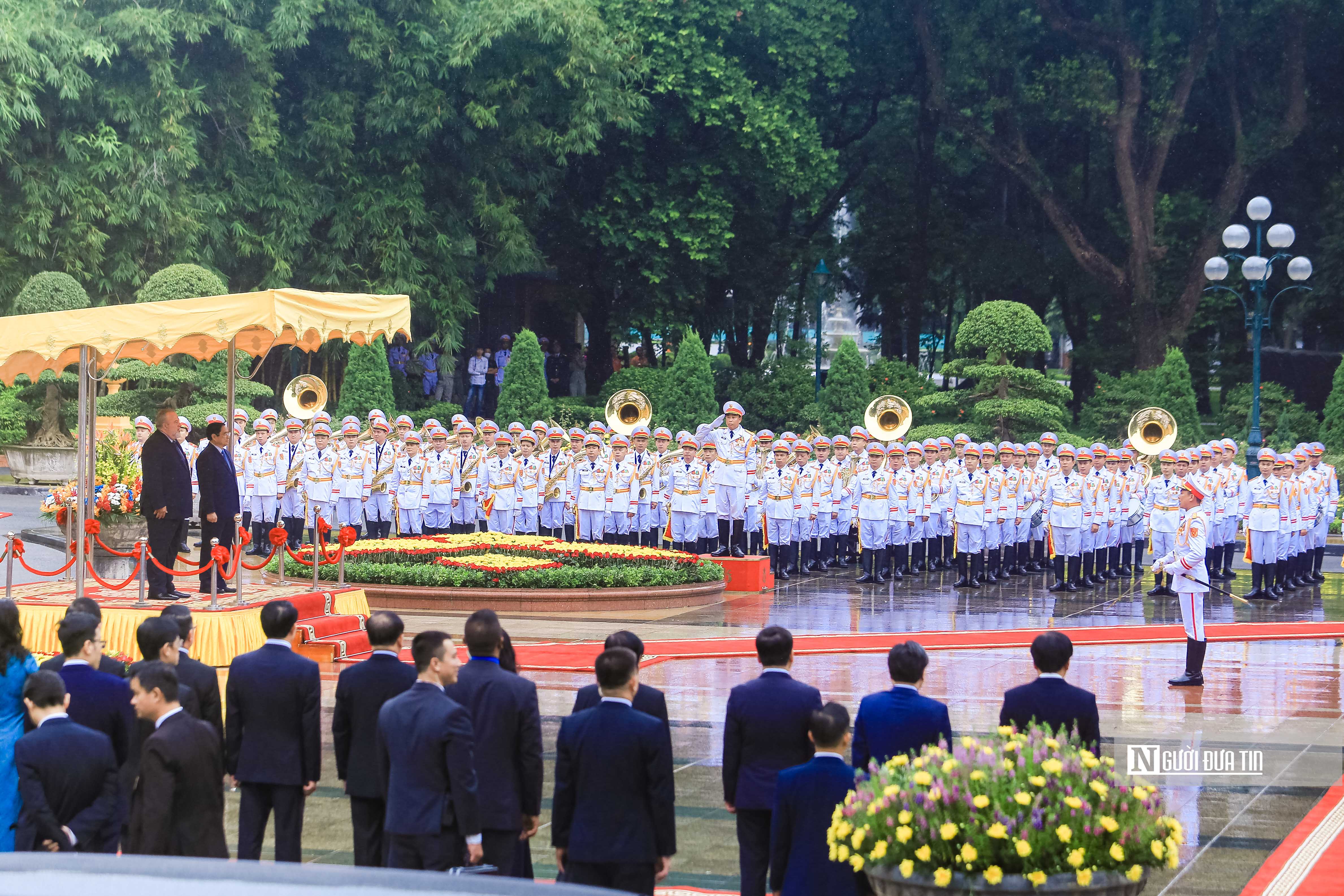 Sự kiện - Thủ tướng Phạm Minh Chính chủ trì Lễ đón Thủ tướng nước Cộng hòa Cuba (Hình 5).