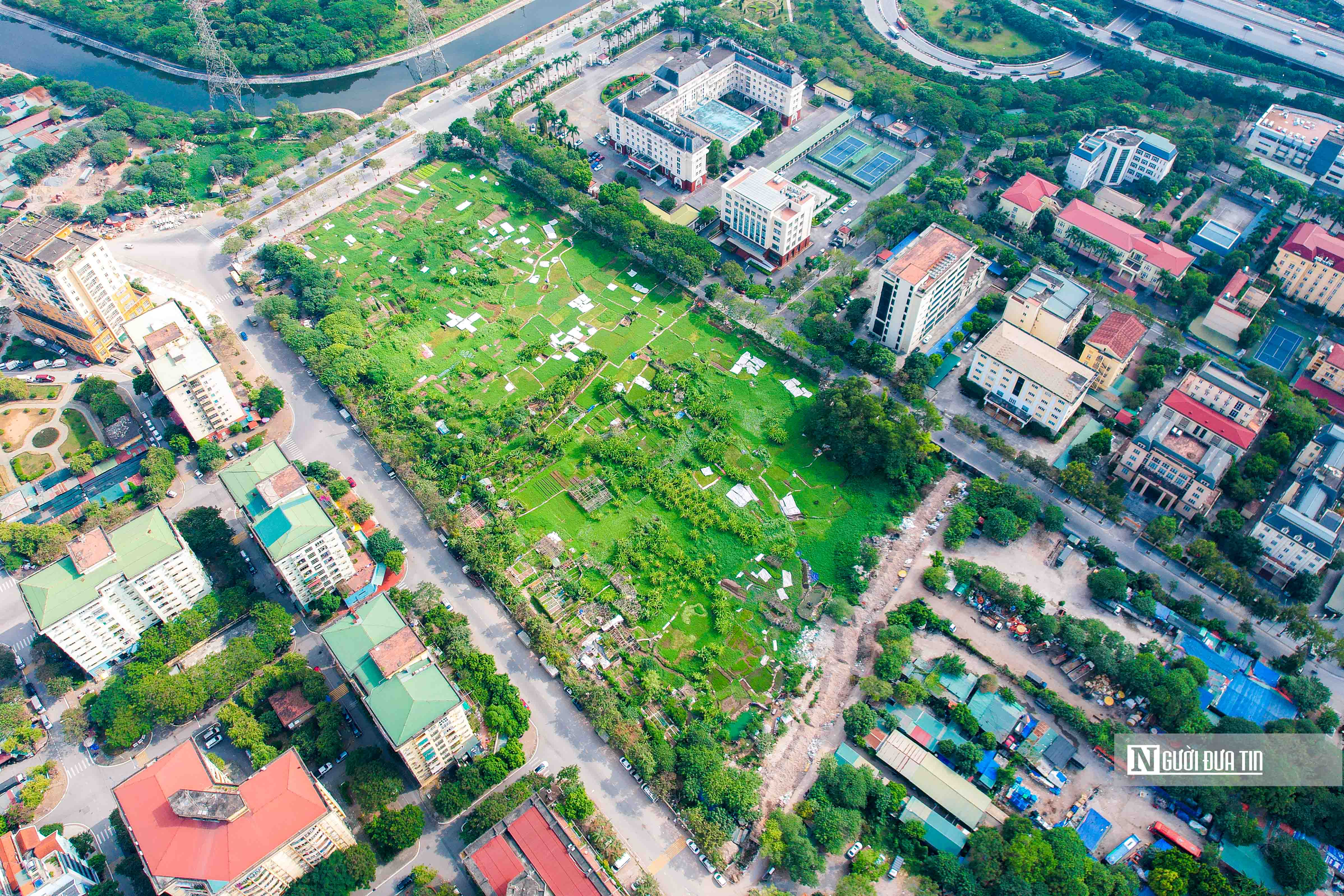 Bất động sản - KĐT nghìn tỷ của liên danh HANHUD - LCG - INDOCOTECH thành nơi trồng rau, đổ rác (Hình 2).