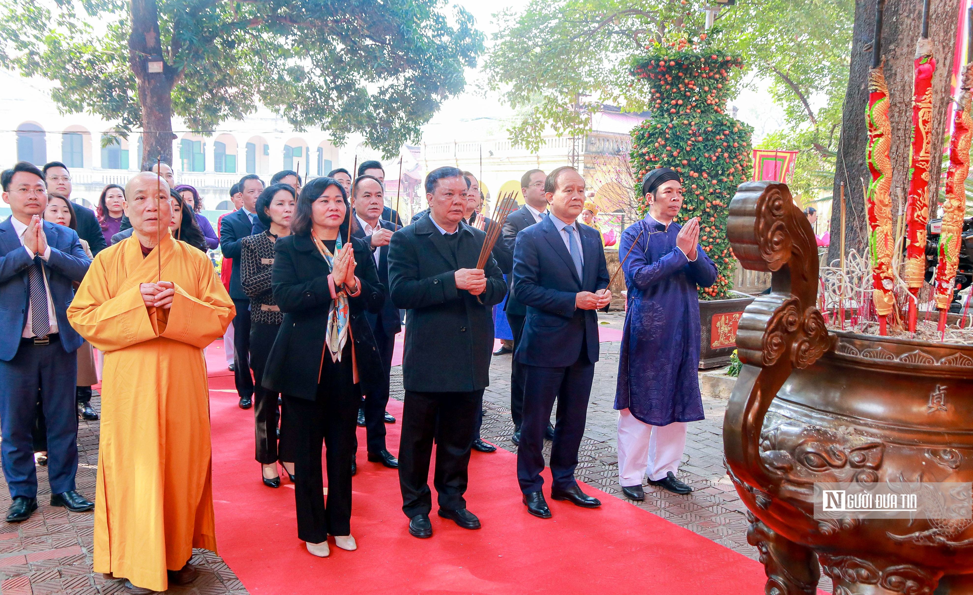 Sự kiện - Bí thư Hà Nội dâng hương khai Xuân tại Hoàng thành Thăng Long (Hình 7).