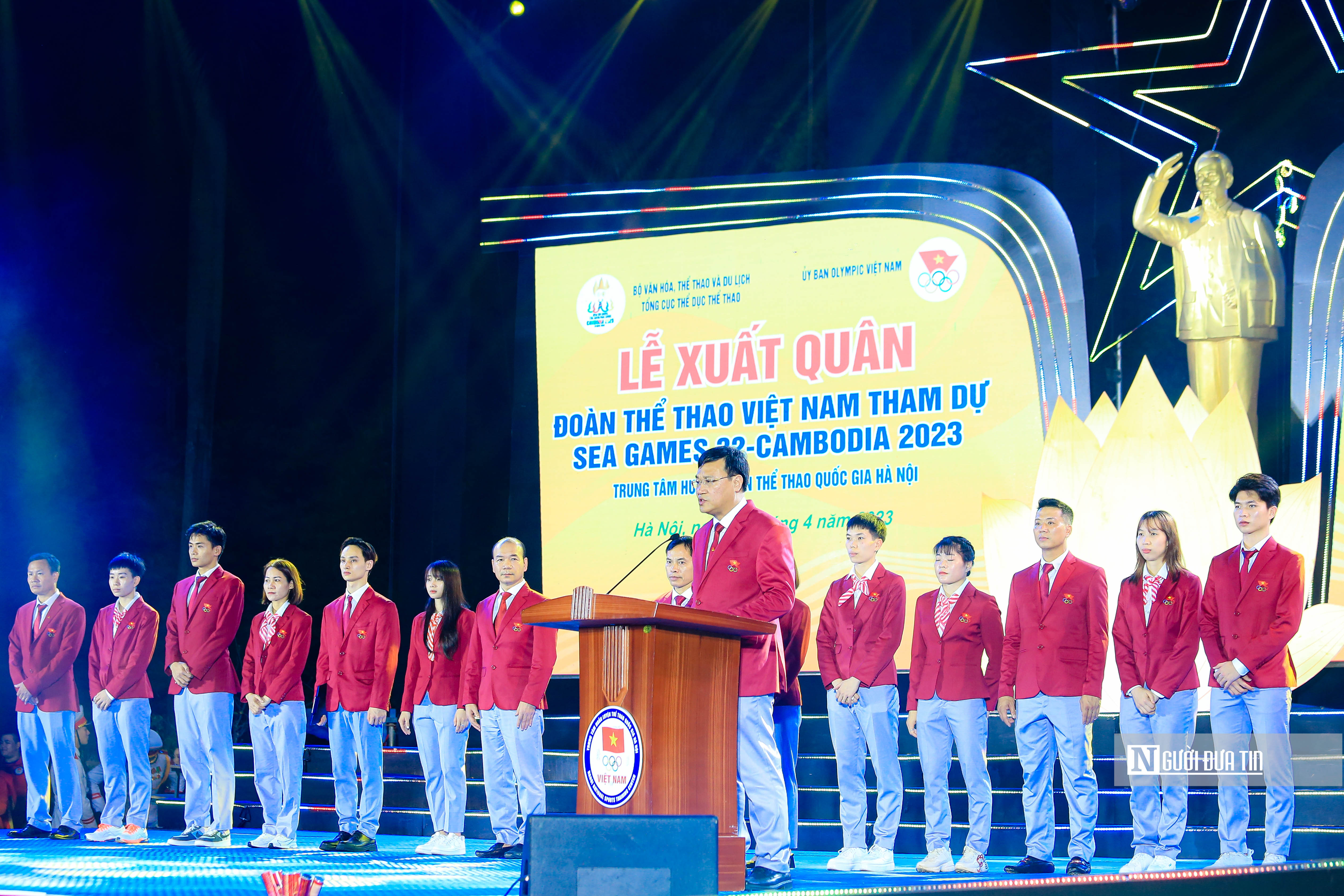 Thể thao - Hình ảnh ấn tượng tại Lễ xuất quân tham dự SEA Games 32 (Hình 11).