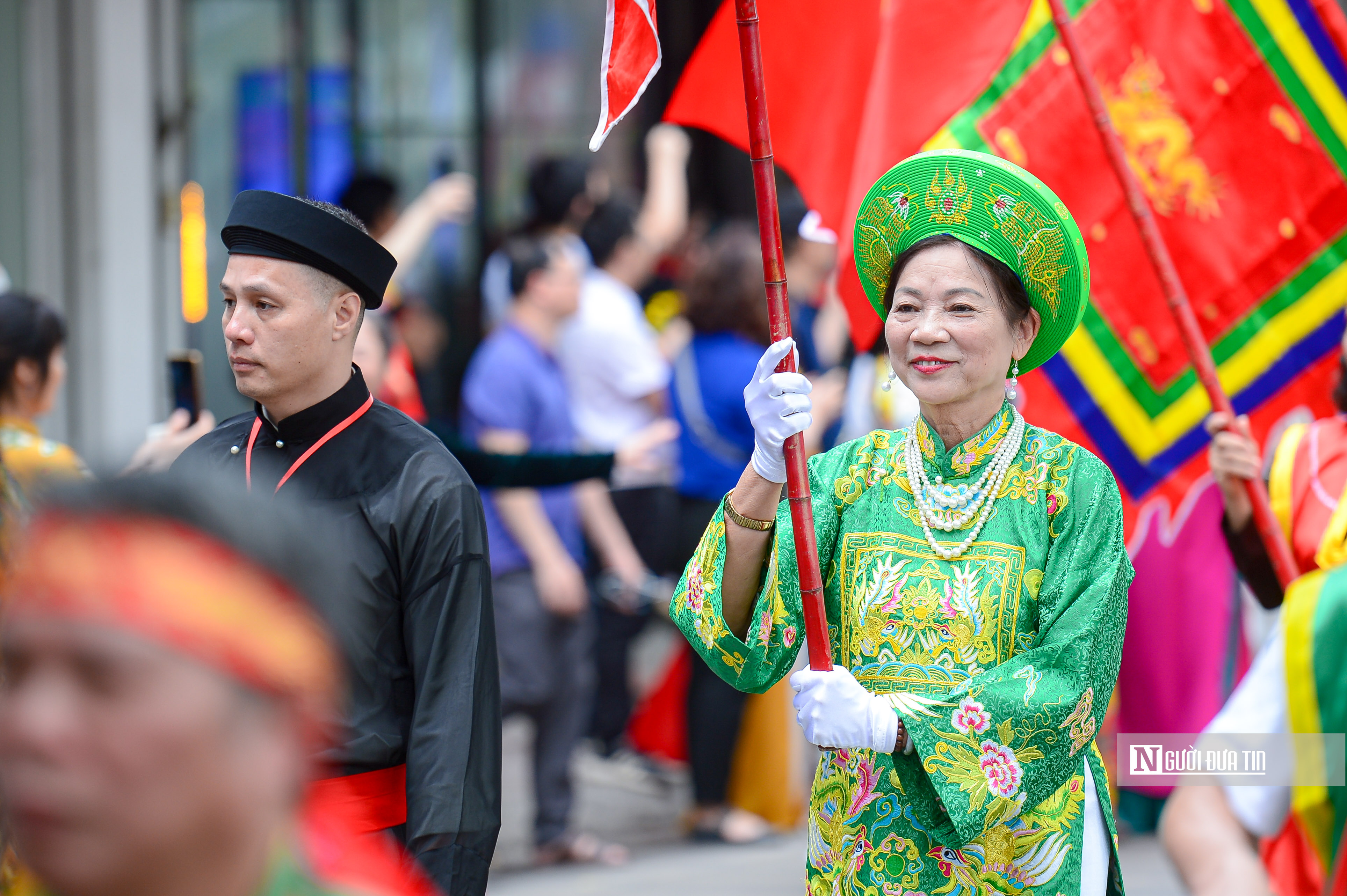 Văn hoá - Người dân háo hức xem tái hiện văn hóa độc nhất vô nhị 'vùng Kẻ Láng' (Hình 10).