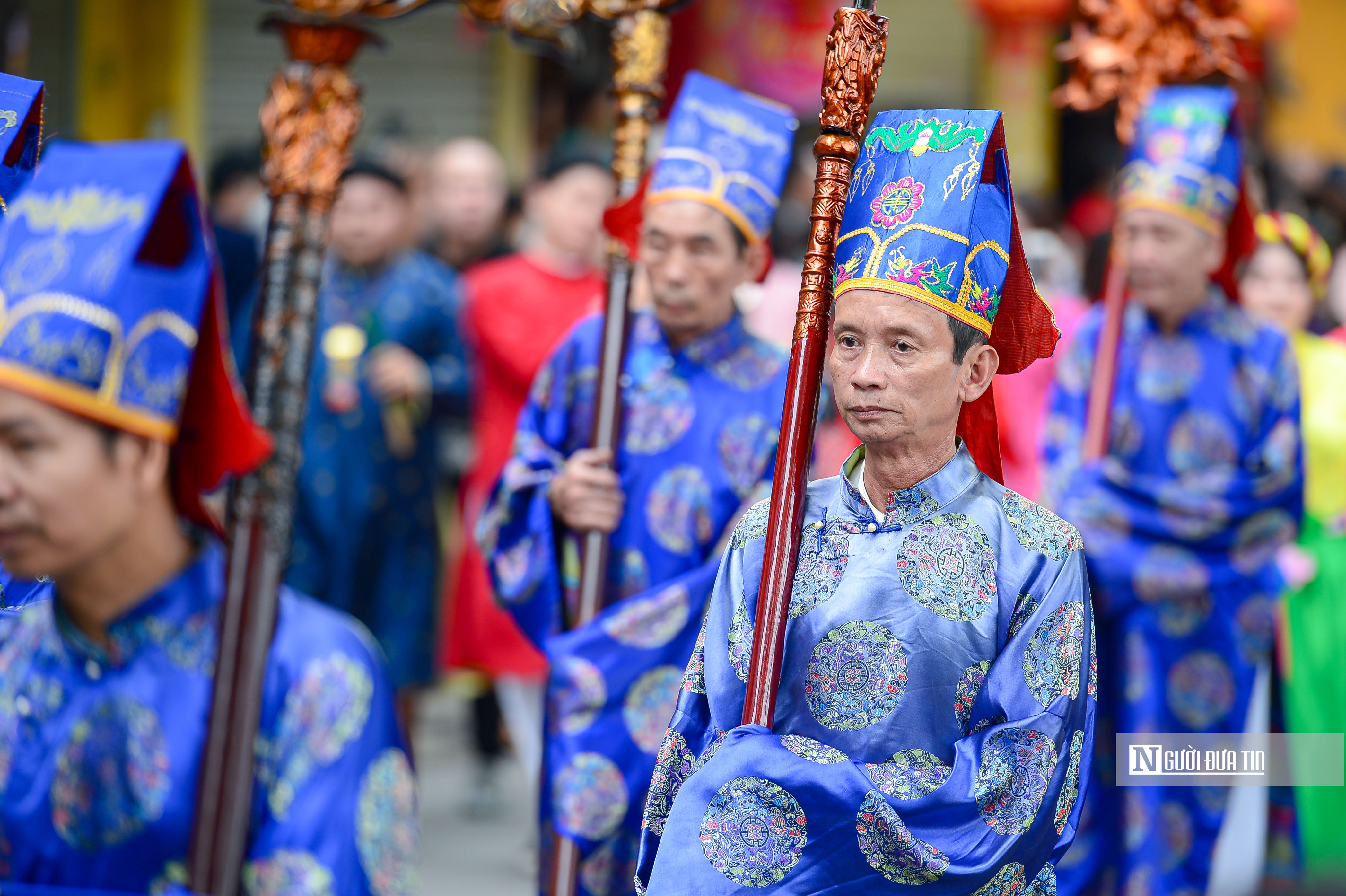 Văn hoá - Người dân háo hức xem tái hiện văn hóa độc nhất vô nhị 'vùng Kẻ Láng' (Hình 11).