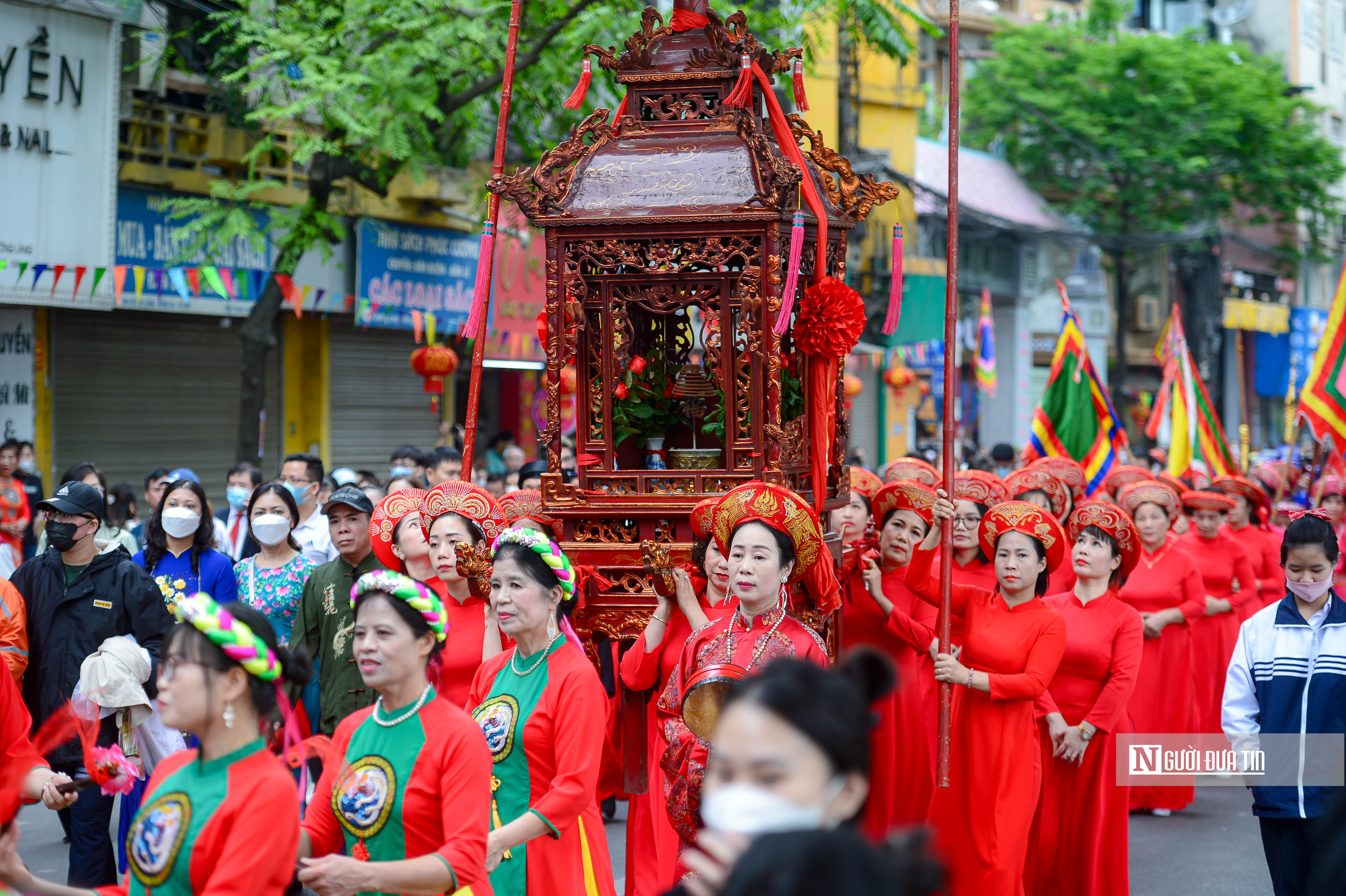 Văn hoá - Người dân háo hức xem tái hiện văn hóa độc nhất vô nhị 'vùng Kẻ Láng' (Hình 14).