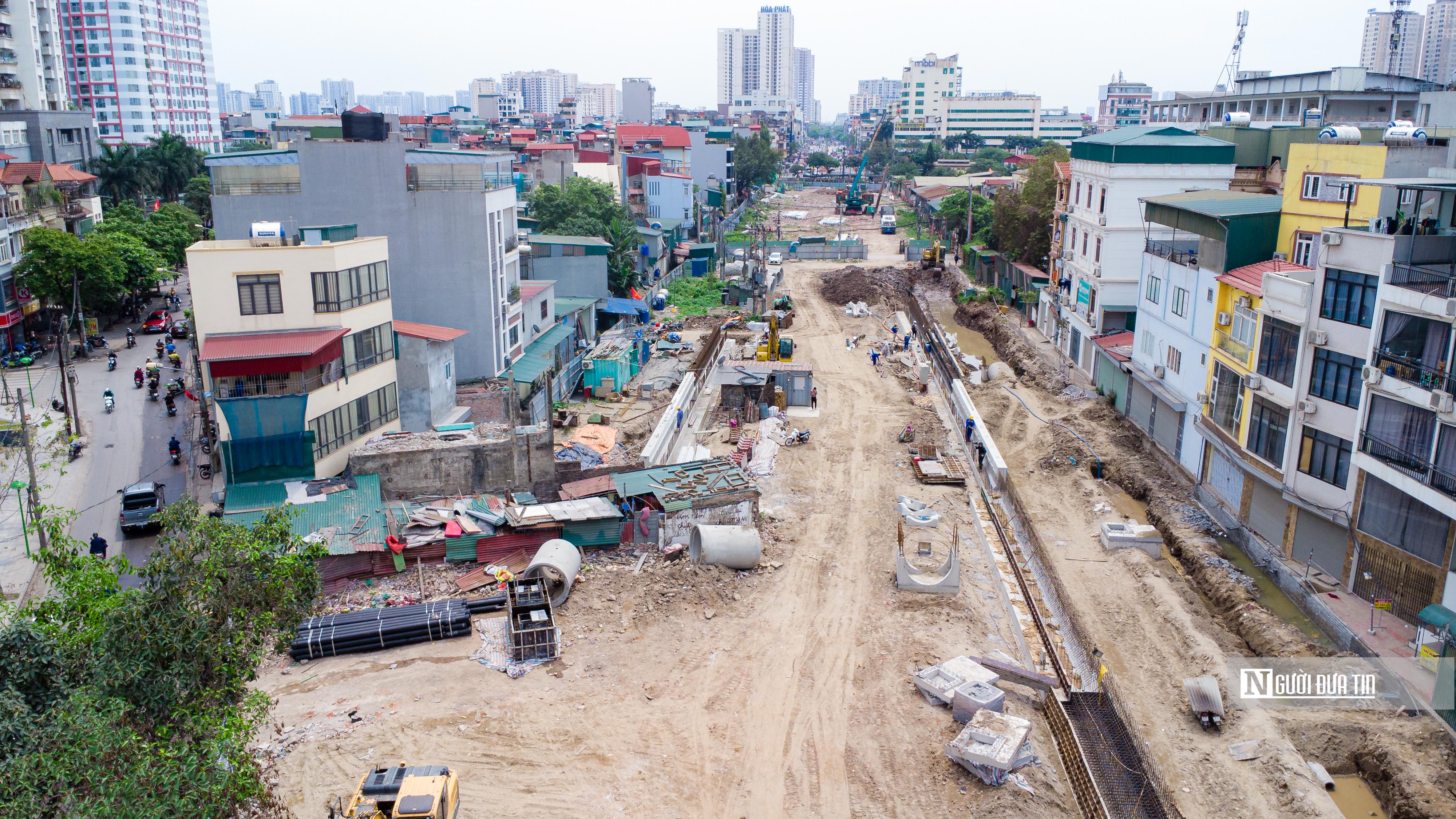 Bất động sản - Bên trong công trường thi công dự án hầm chui Giải Phóng - Kim Đồng (Hình 14).