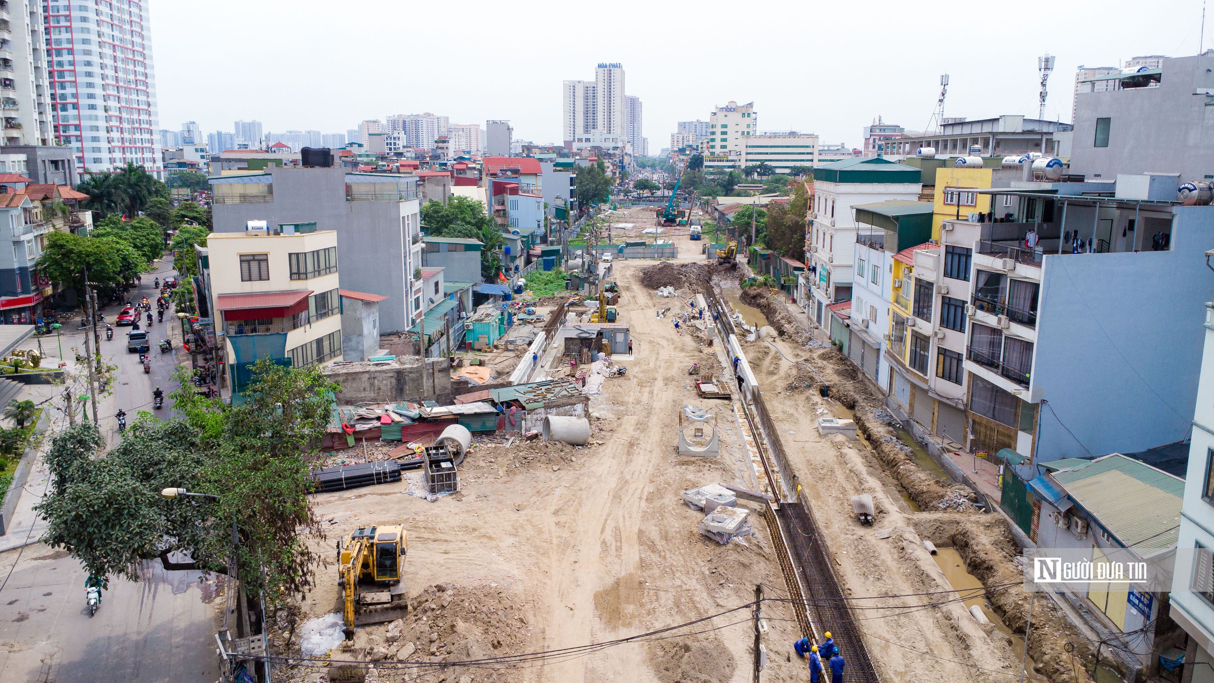 Bất động sản - Bên trong công trường thi công dự án hầm chui Giải Phóng - Kim Đồng (Hình 3).