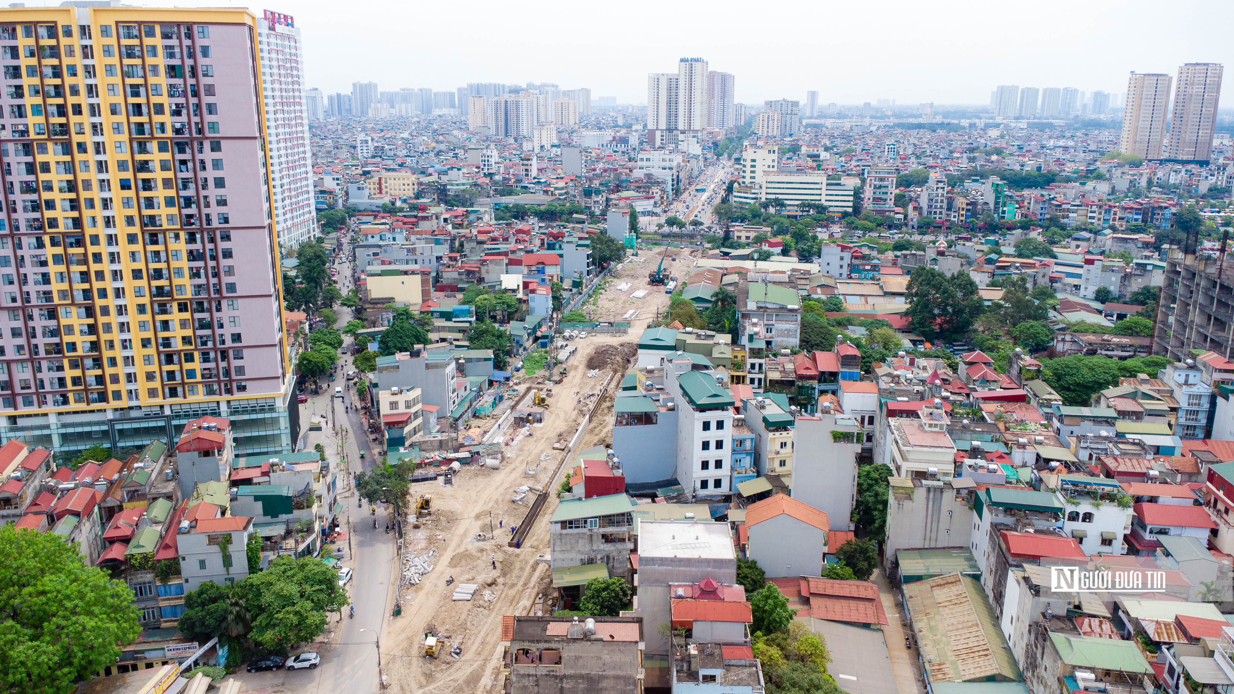 Bất động sản - Bên trong công trường thi công dự án hầm chui Giải Phóng - Kim Đồng (Hình 2).