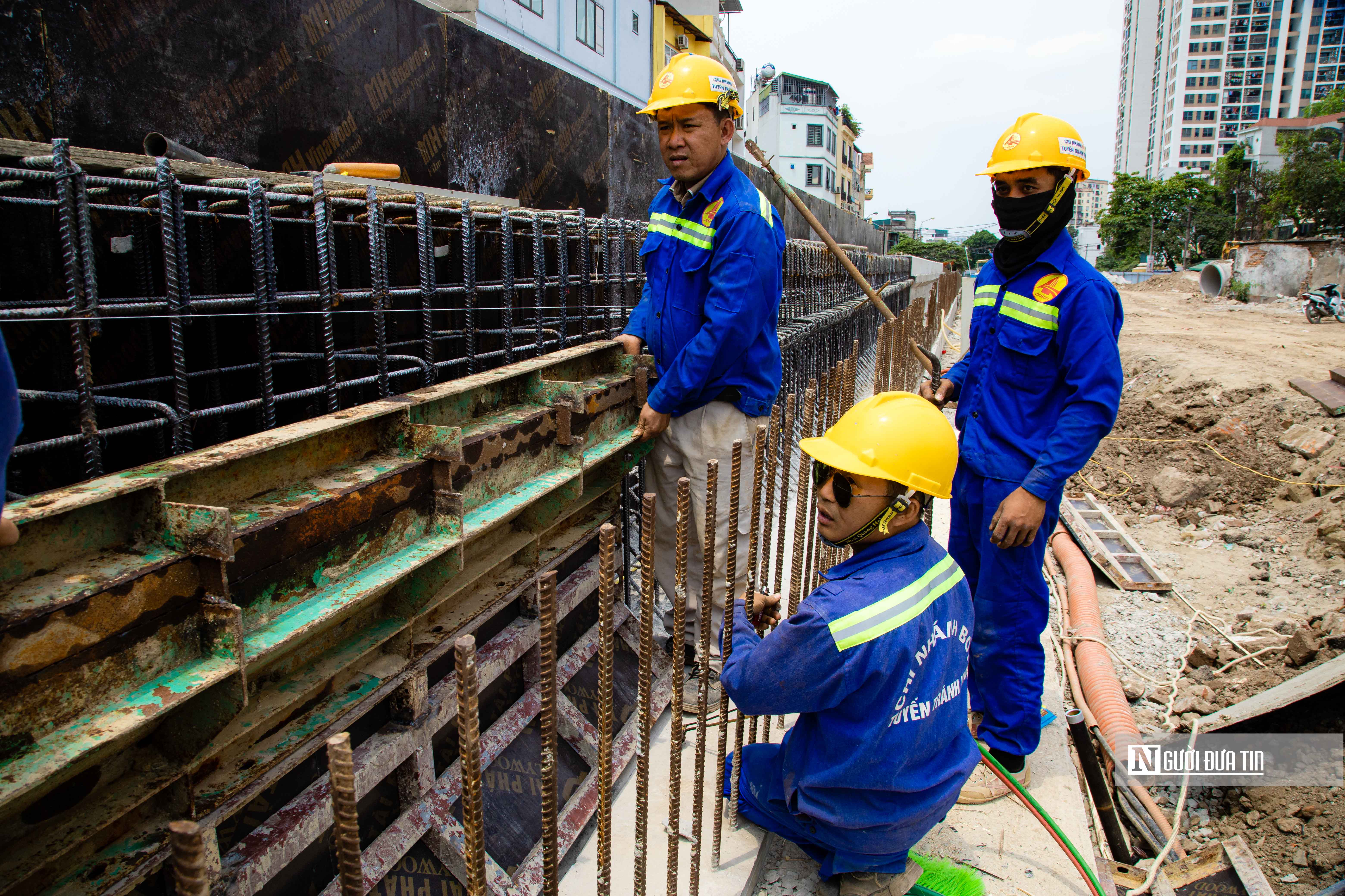 Bất động sản - Bên trong công trường thi công dự án hầm chui Giải Phóng - Kim Đồng (Hình 7).