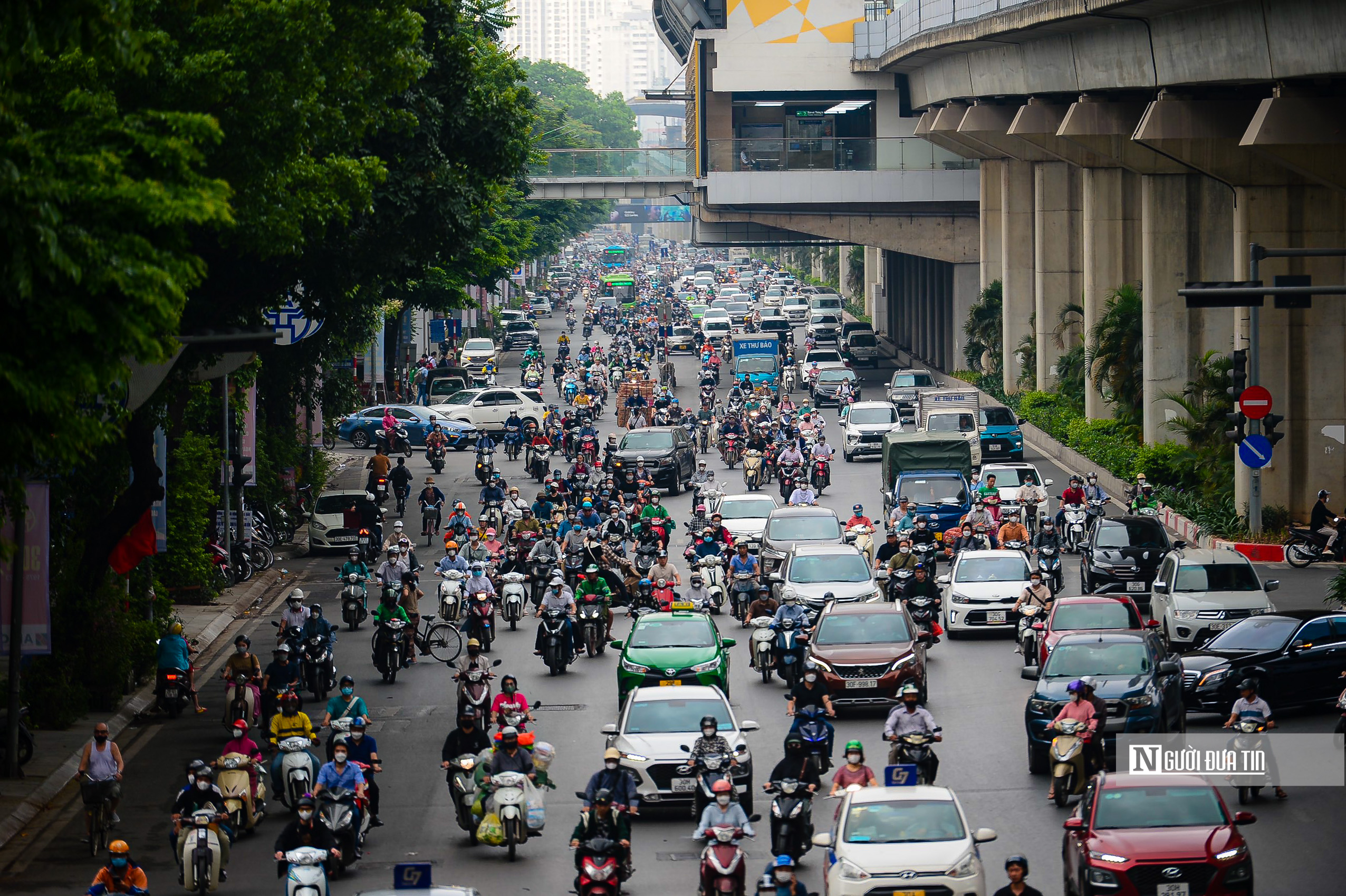 Sự kiện - Giao thông Hà Nội đông đúc trở lại sau kỳ nghỉ lễ (Hình 6).