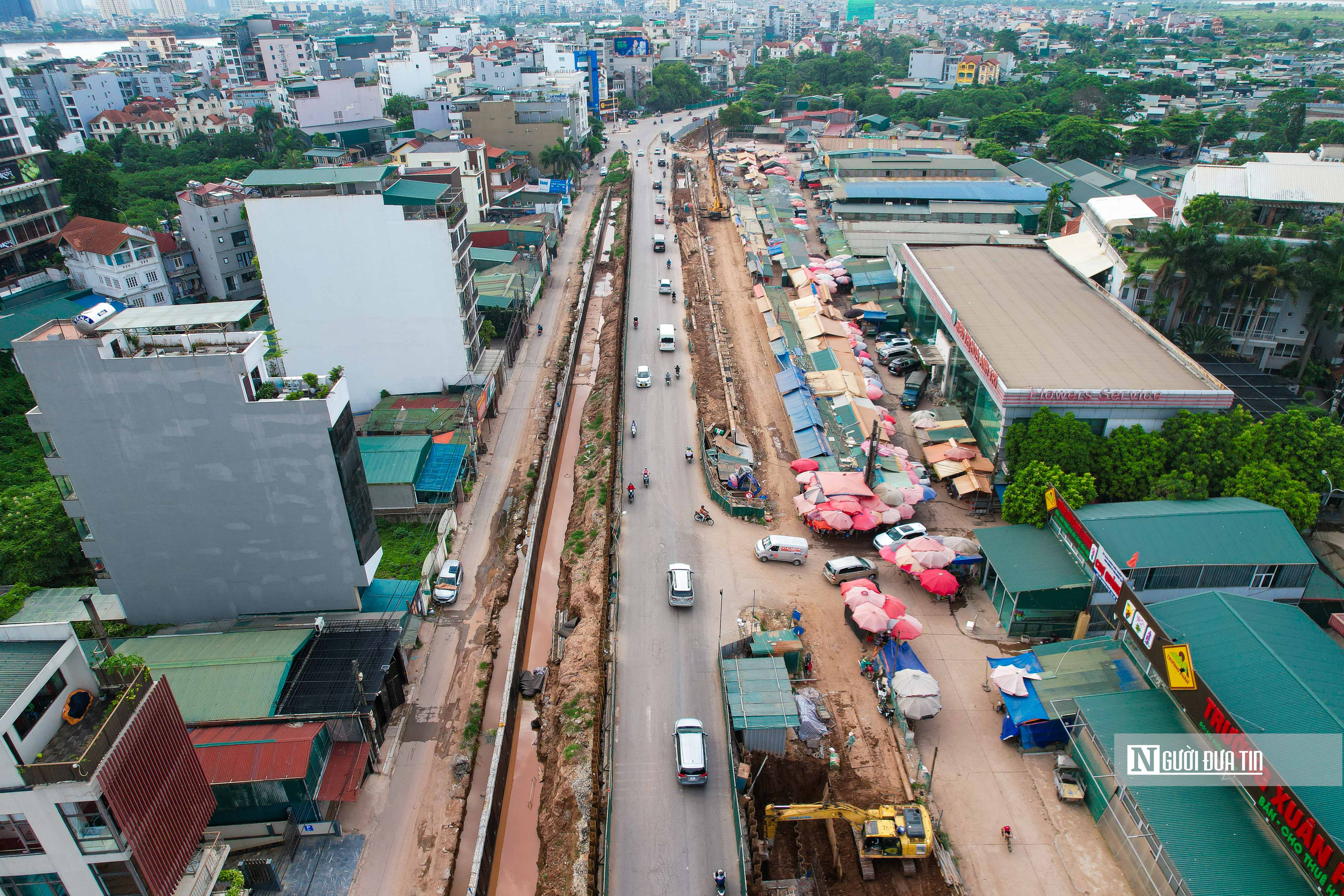 Sự kiện - Hà Nội: Làm rõ trách nhiệm chậm tiến độ thi công đê hữu Hồng