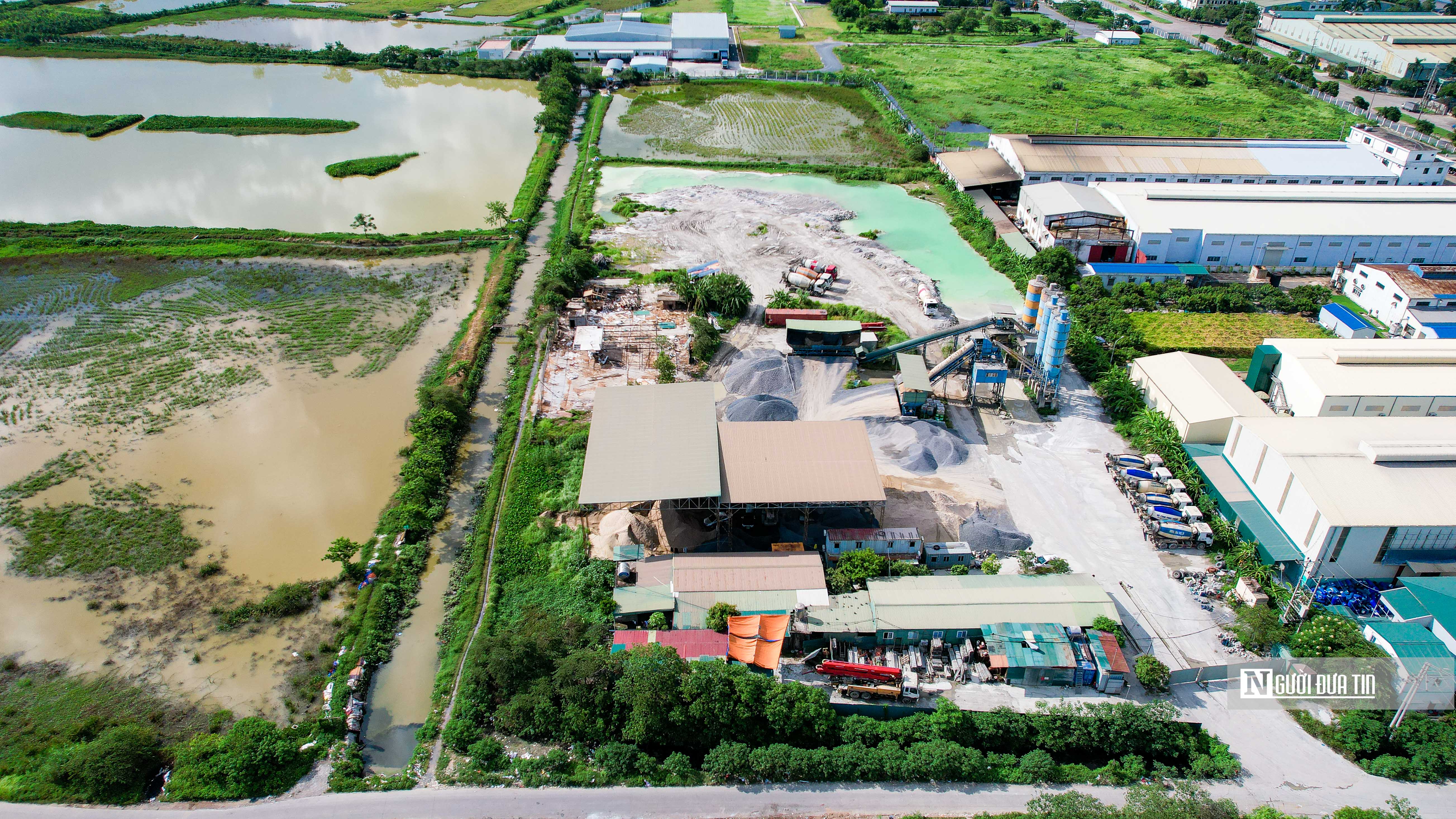 Bất động sản - Hà Nội: Khu đô thị vẫn 'nằm trên giấy', đất dự án hóa trạm trộn bê tông (Hình 6).