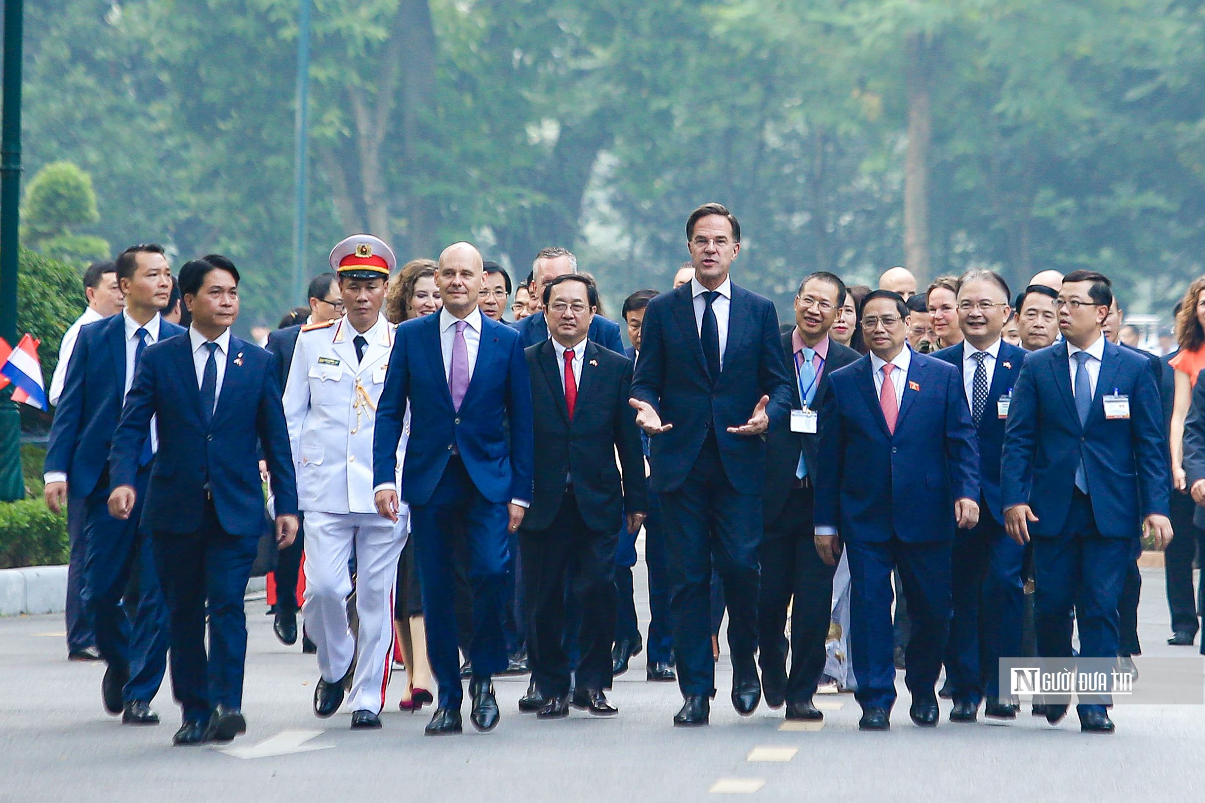 Tiêu điểm - Thủ tướng Phạm Minh Chính chủ trì lễ đón trọng thể Thủ tướng Hà Lan (Hình 9).