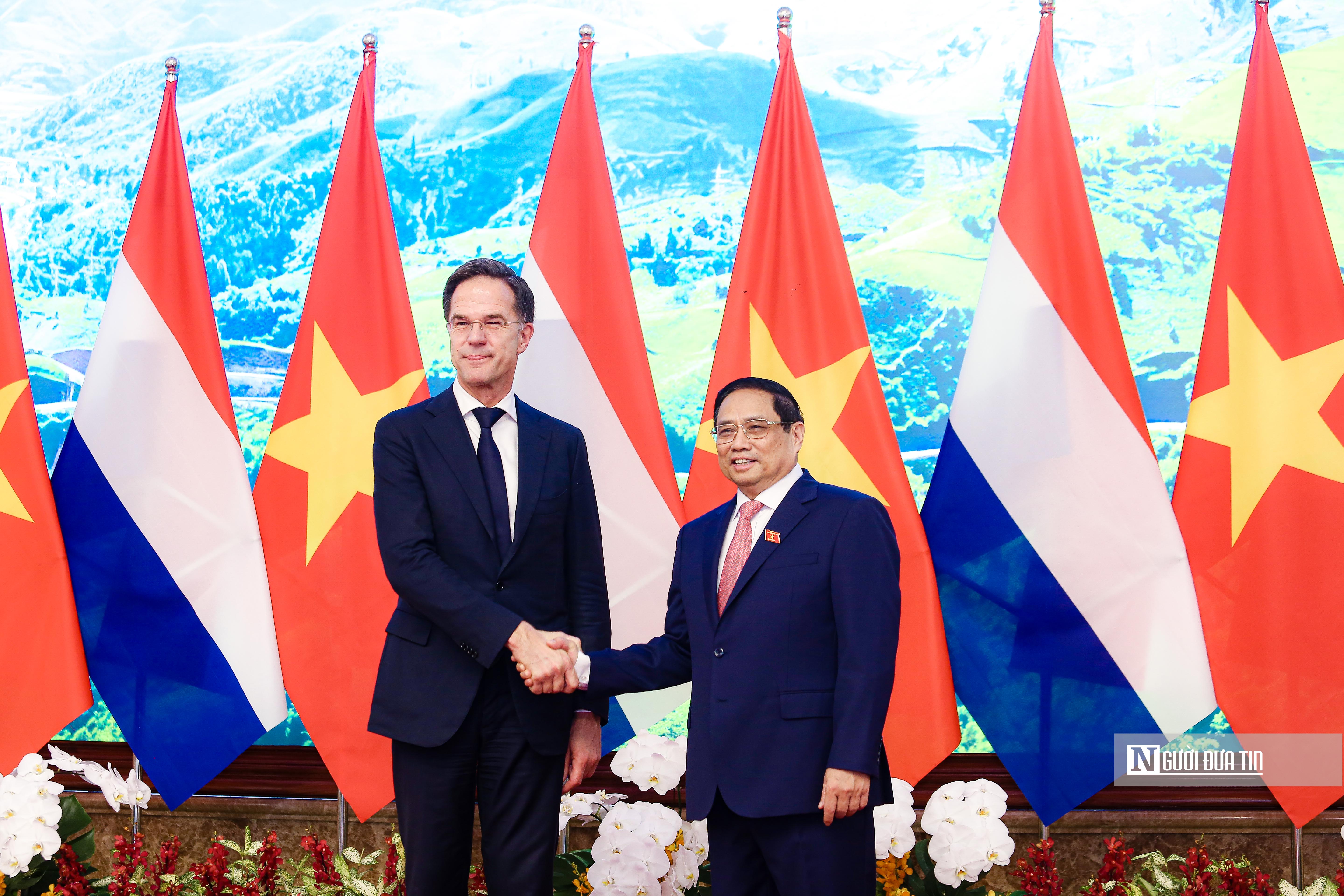 Tiêu điểm - Thủ tướng Phạm Minh Chính chủ trì lễ đón trọng thể Thủ tướng Hà Lan (Hình 12).