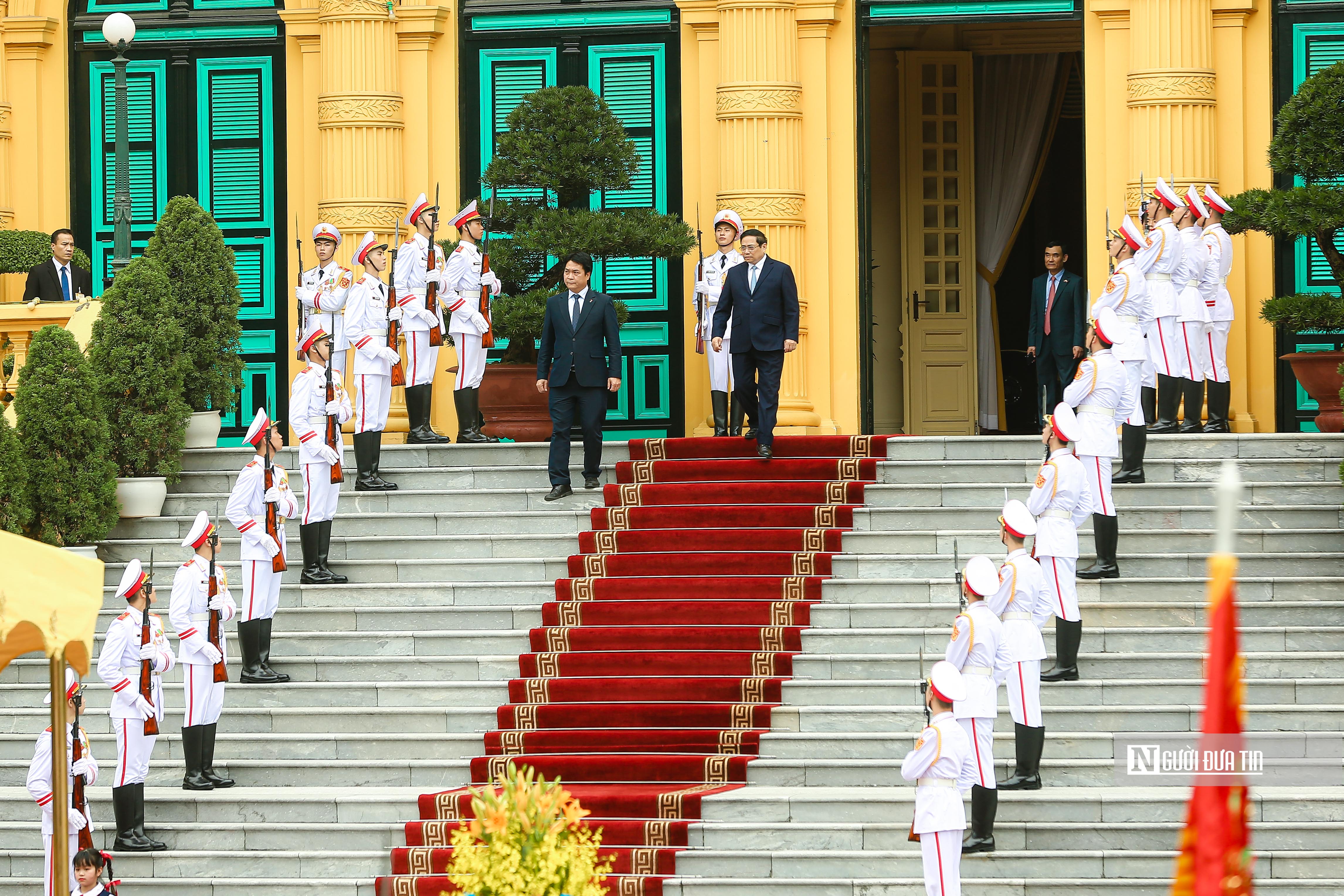 Tiêu điểm - Thủ tướng Phạm Minh Chính chủ trì Lễ đón Thủ tướng Campuchia  (Hình 2).