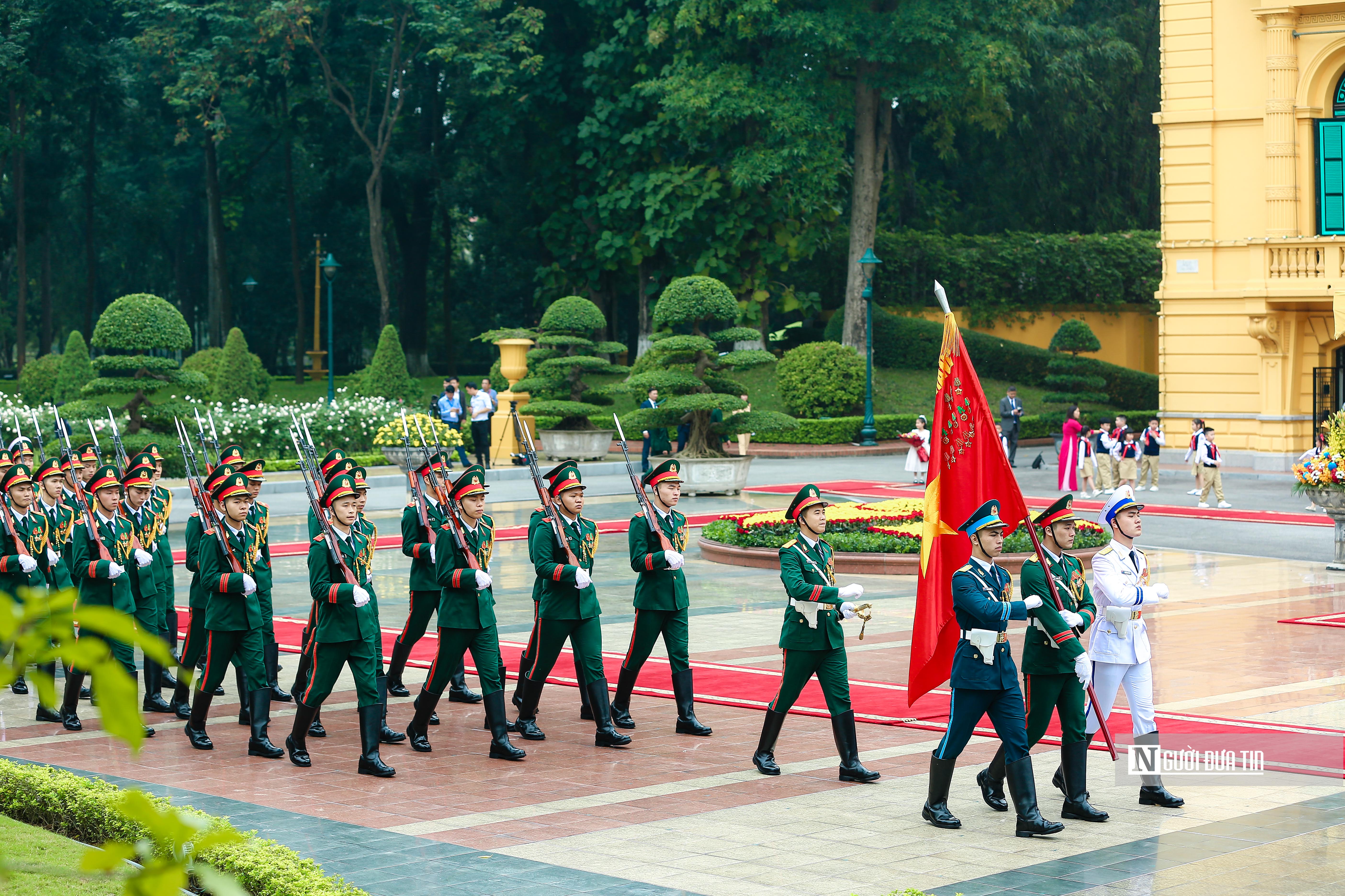 Tiêu điểm - Thủ tướng Phạm Minh Chính chủ trì Lễ đón Thủ tướng Campuchia 