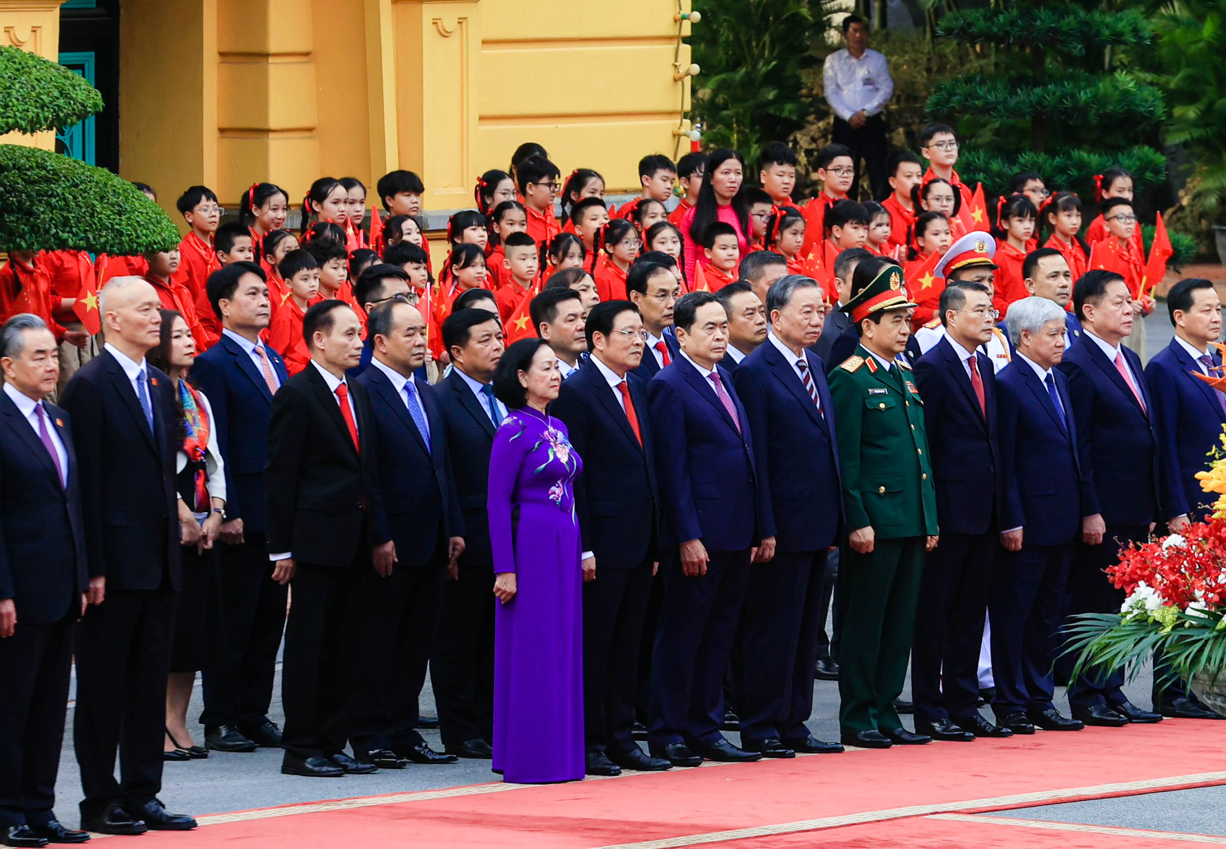 Tiêu điểm - Tổng Bí thư Nguyễn Phú Trọng đón Tổng Bí thư, Chủ tịch Tập Cận Bình (Hình 7).