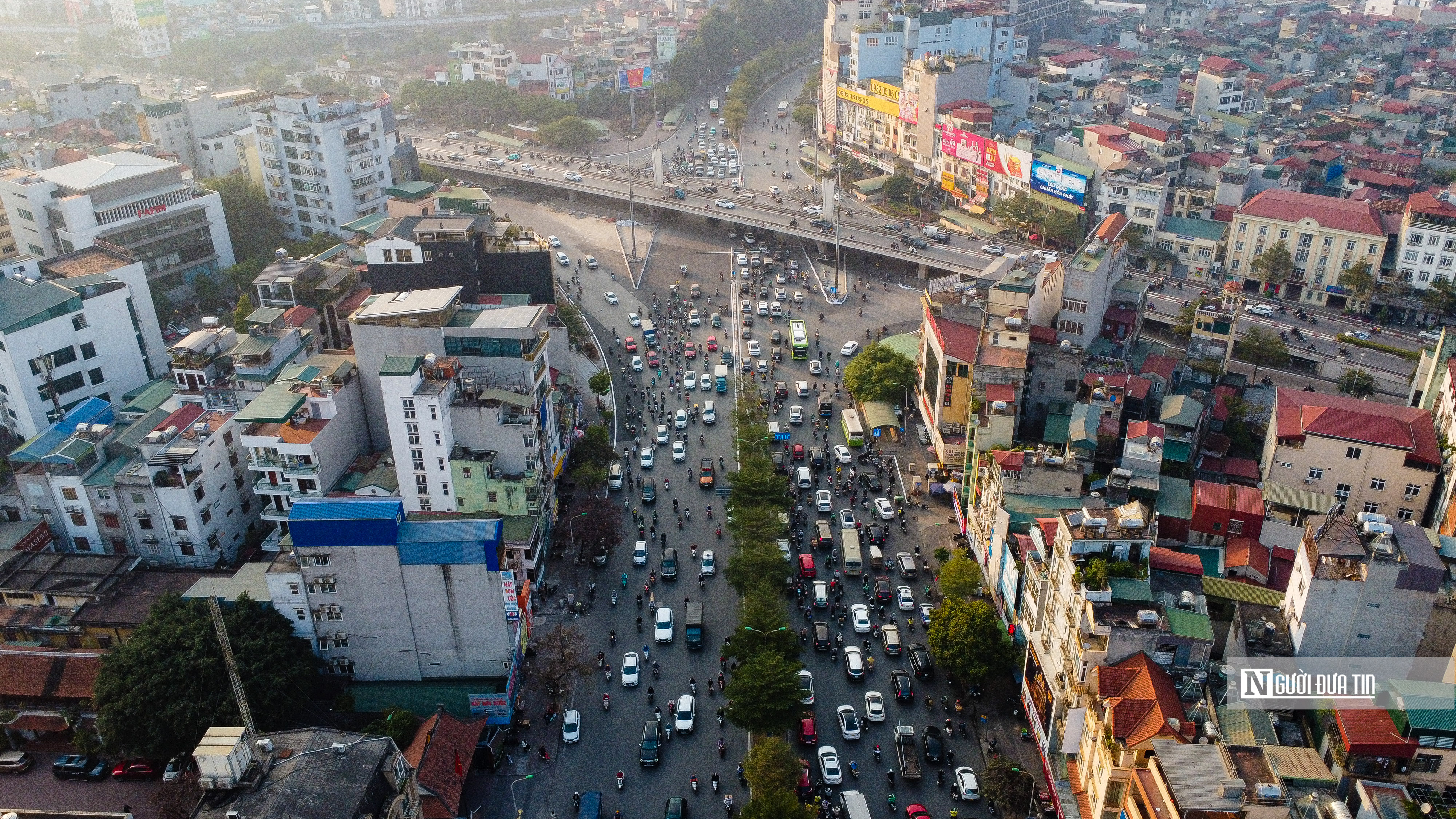 Dân sinh - Hà Nội: Người dân bớt khổ khi di chuyển qua nút giao Ngã Tư Sở 