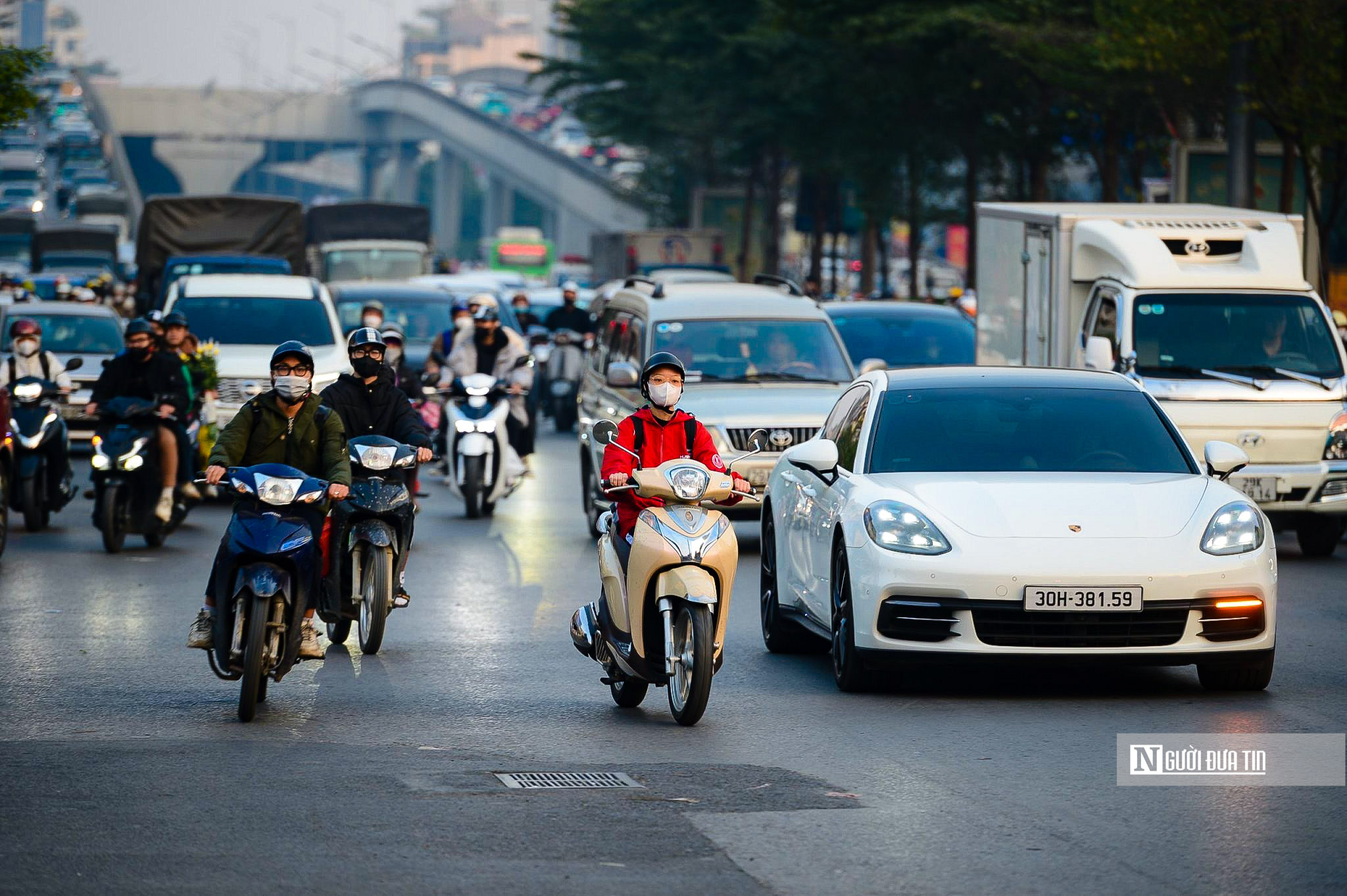 Dân sinh - Hà Nội: Người dân bớt khổ khi di chuyển qua nút giao Ngã Tư Sở  (Hình 6).