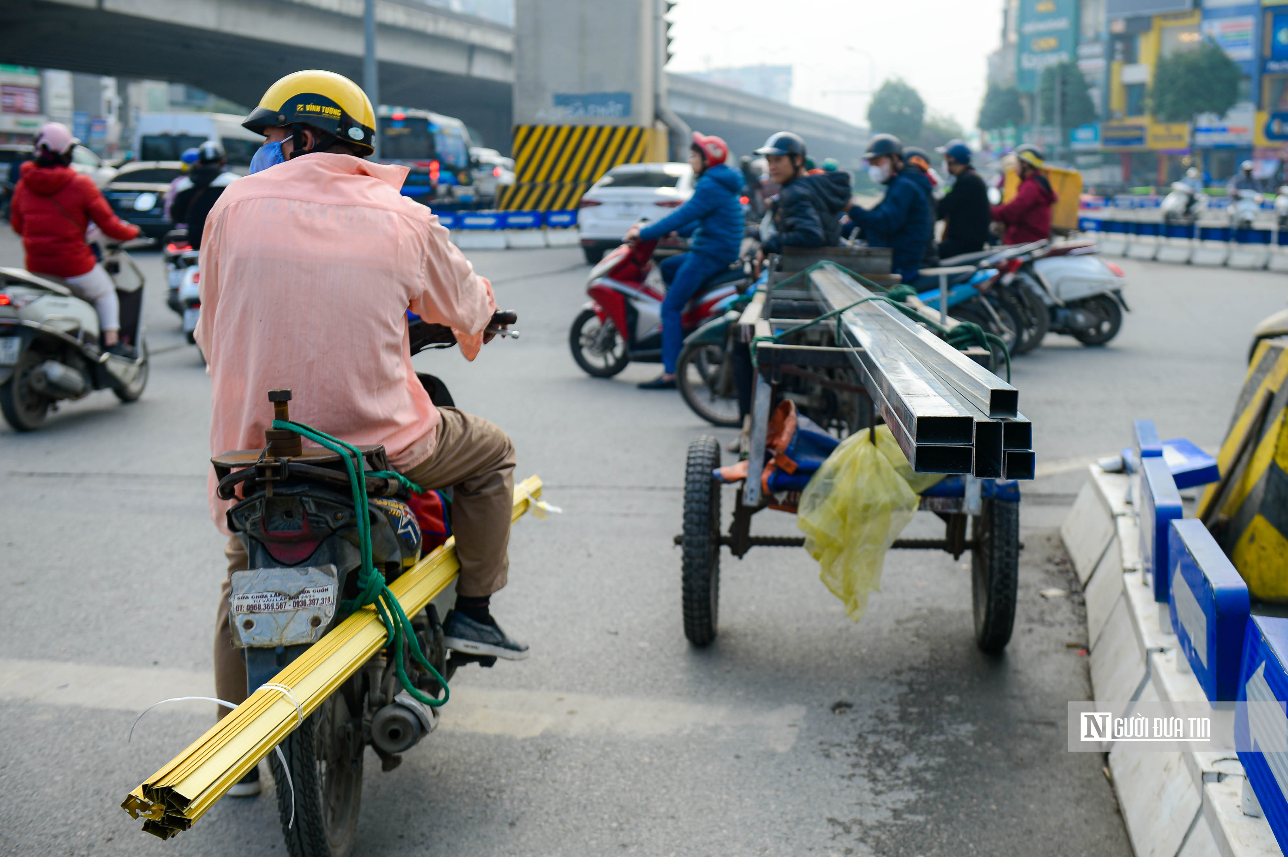 Dân sinh - Hà Nội: Truy quyét 'xe máy chém' trên đường phố