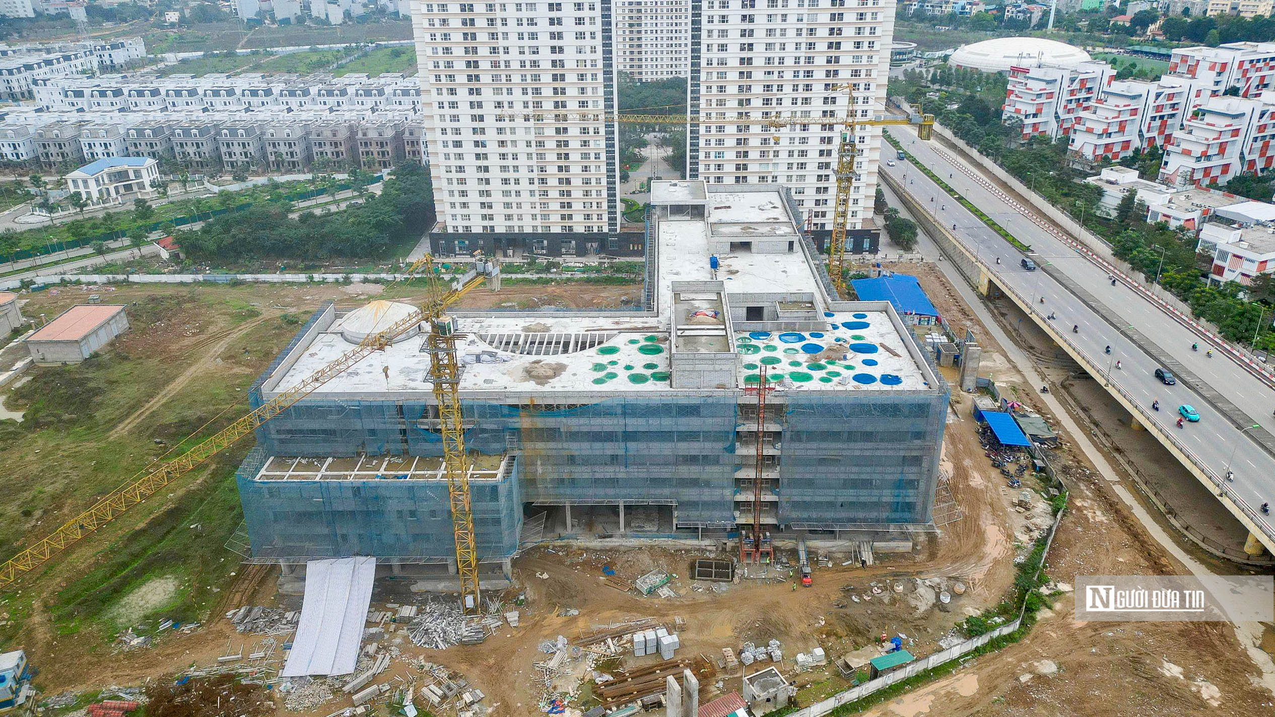 Bất động sản - Toàn cảnh Bệnh viện Nhi Hà Nội gần 800 tỷ đồng sau gần 1 năm thi công (Hình 5).
