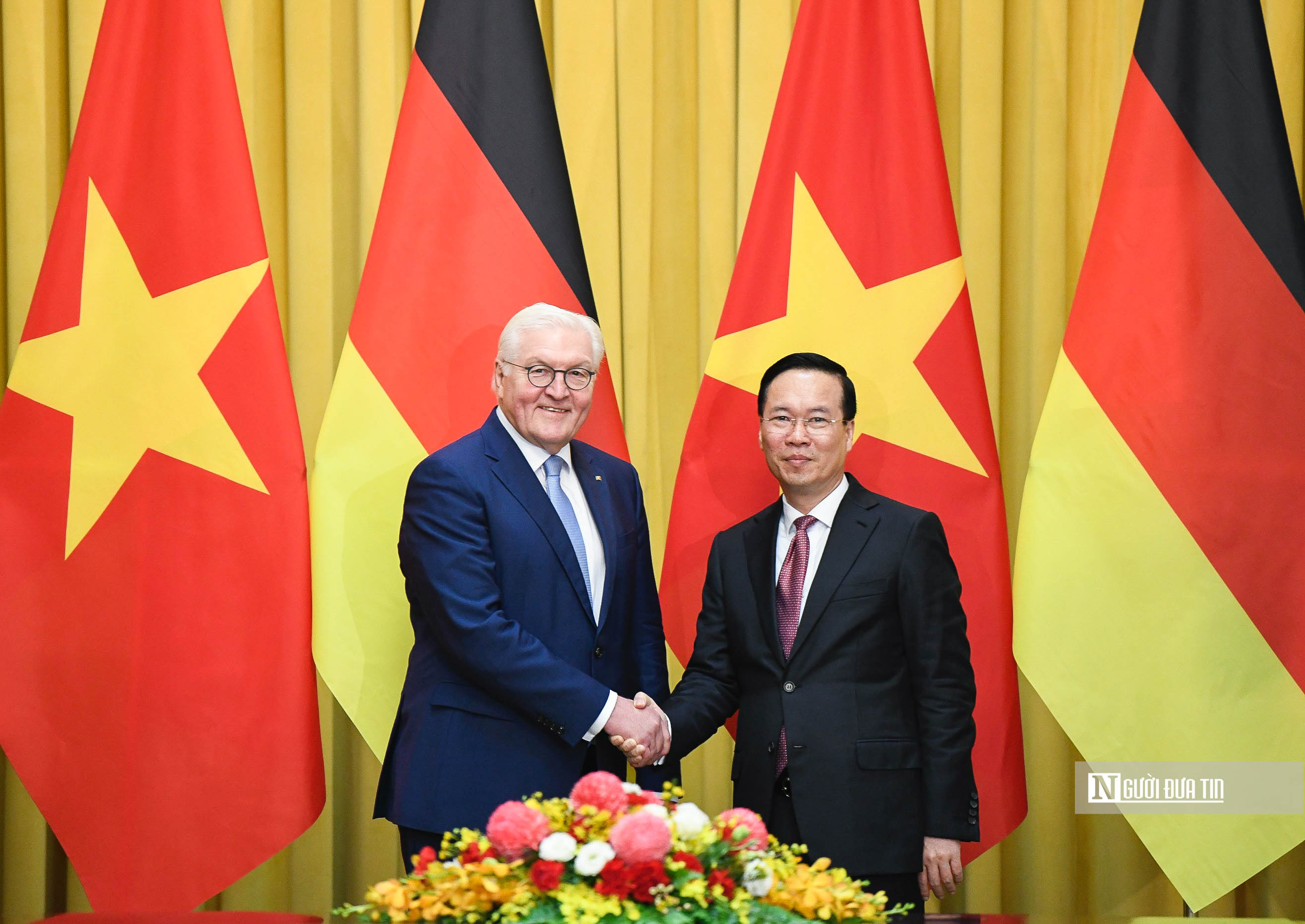 Tiêu điểm - Bắn 21 phát đại bác chào mừng Tổng thống Đức tới thăm Việt Nam (Hình 17).