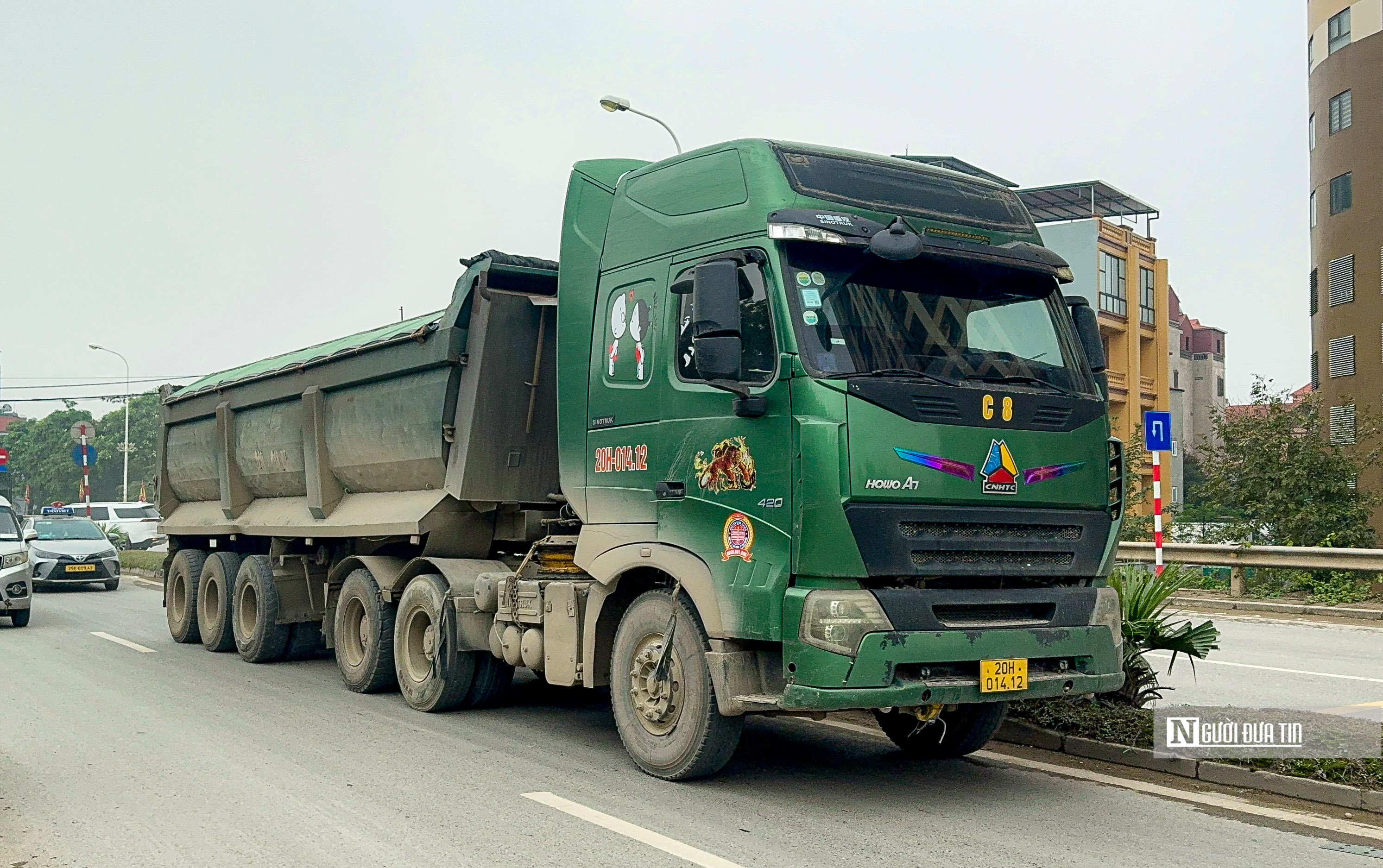 Dân sinh - Hà Nội: Tăng cường xử lý xe chở quá tải, quá khổ (Hình 2).