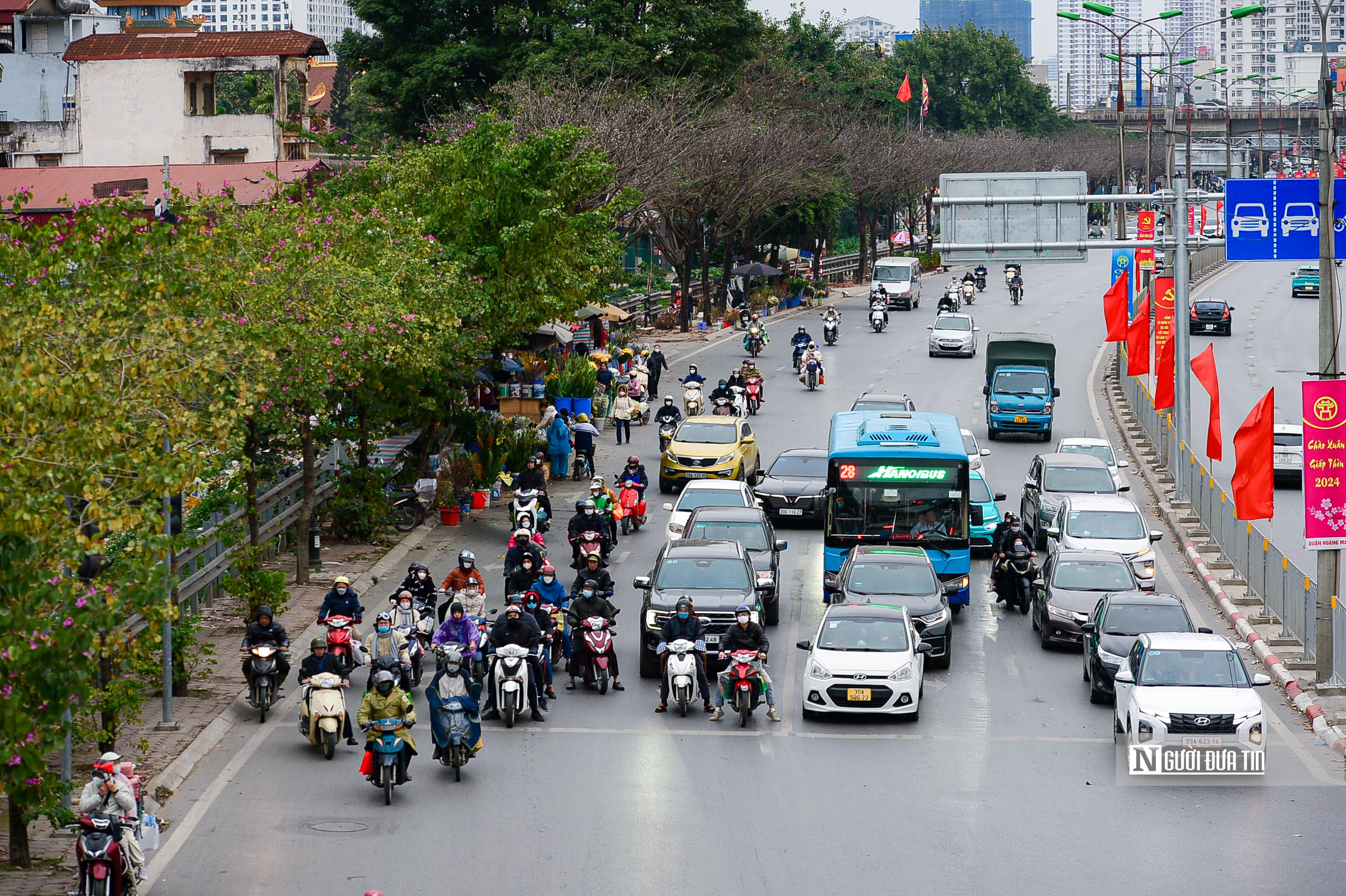 Dân sinh - Hà Nội: Giao thông thông thoáng ngày 29 Tết (Hình 6).