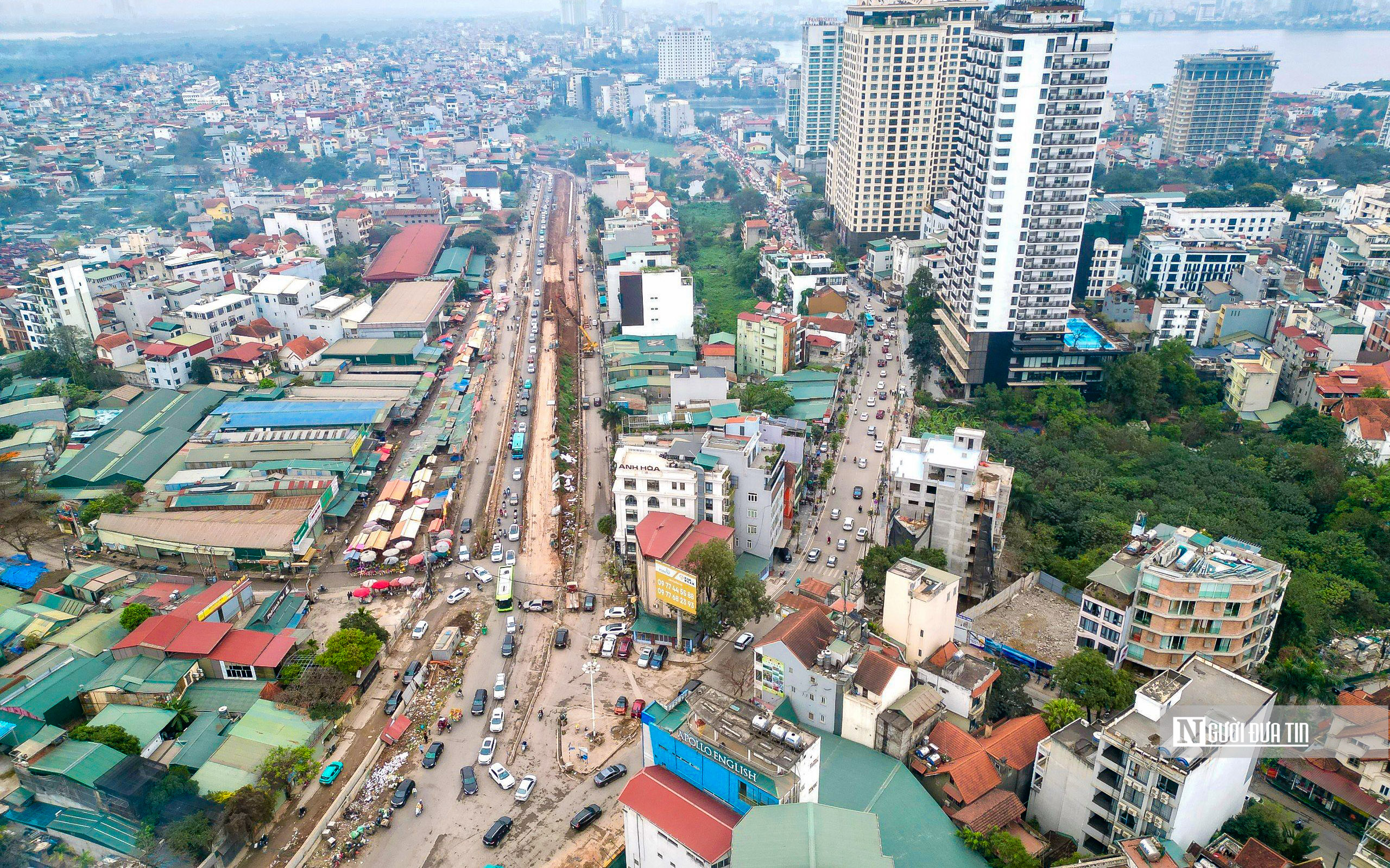 Dân sinh - Hà Nội: Tuyến đường hơn 1km làm 4 năm vẫn chưa mở rộng xong 