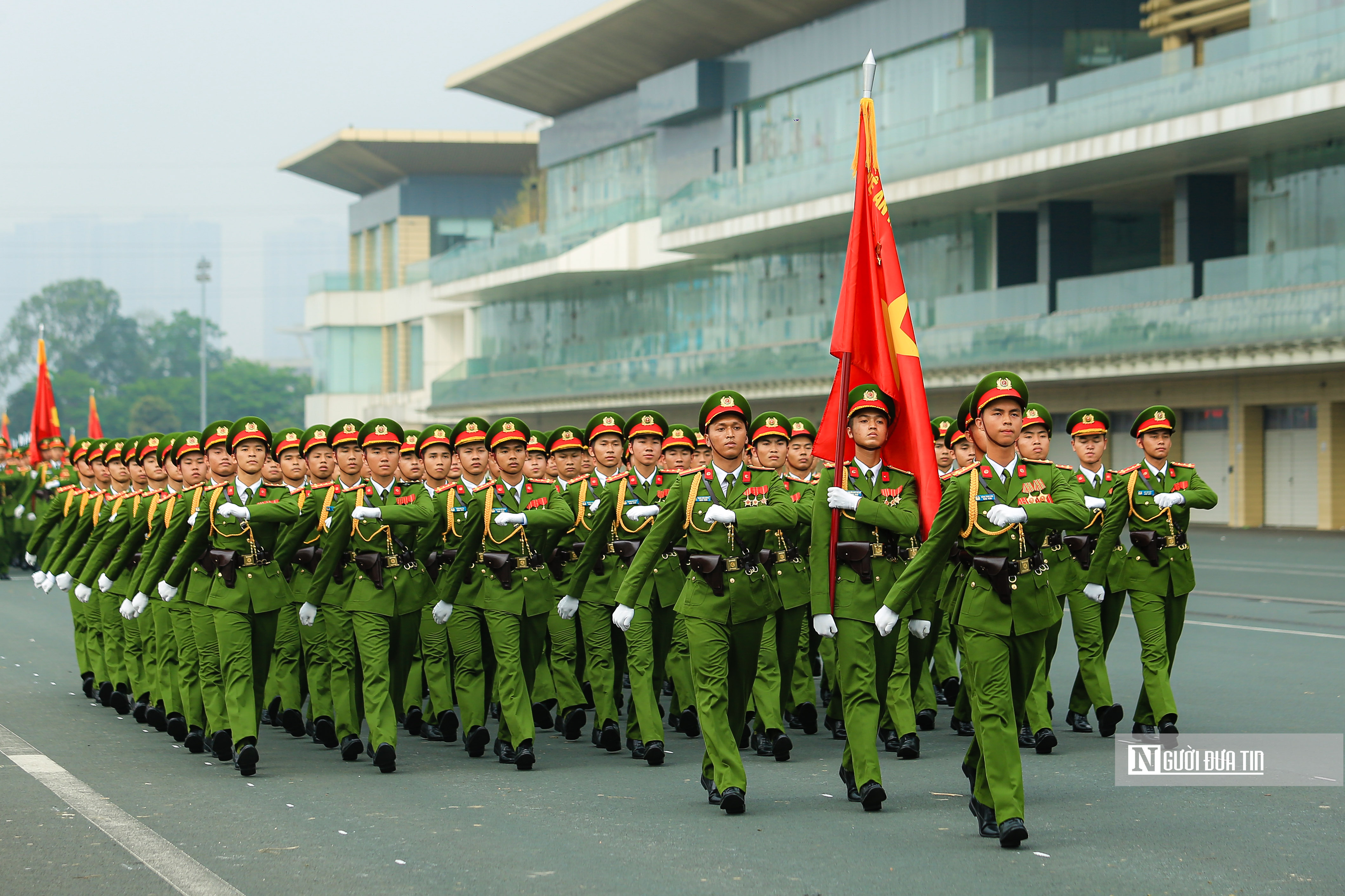 Sự kiện - Mãn nhãn xem màn diễu hành oai nghiêm của lực lượng Cảnh sát cơ động (Hình 6).