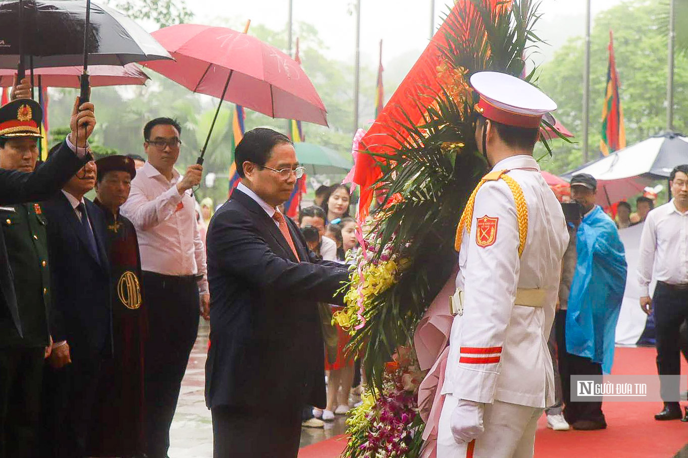 Tiêu điểm - Thủ tướng Phạm Minh Chính dâng hương giỗ Tổ Hùng Vương (Hình 10).