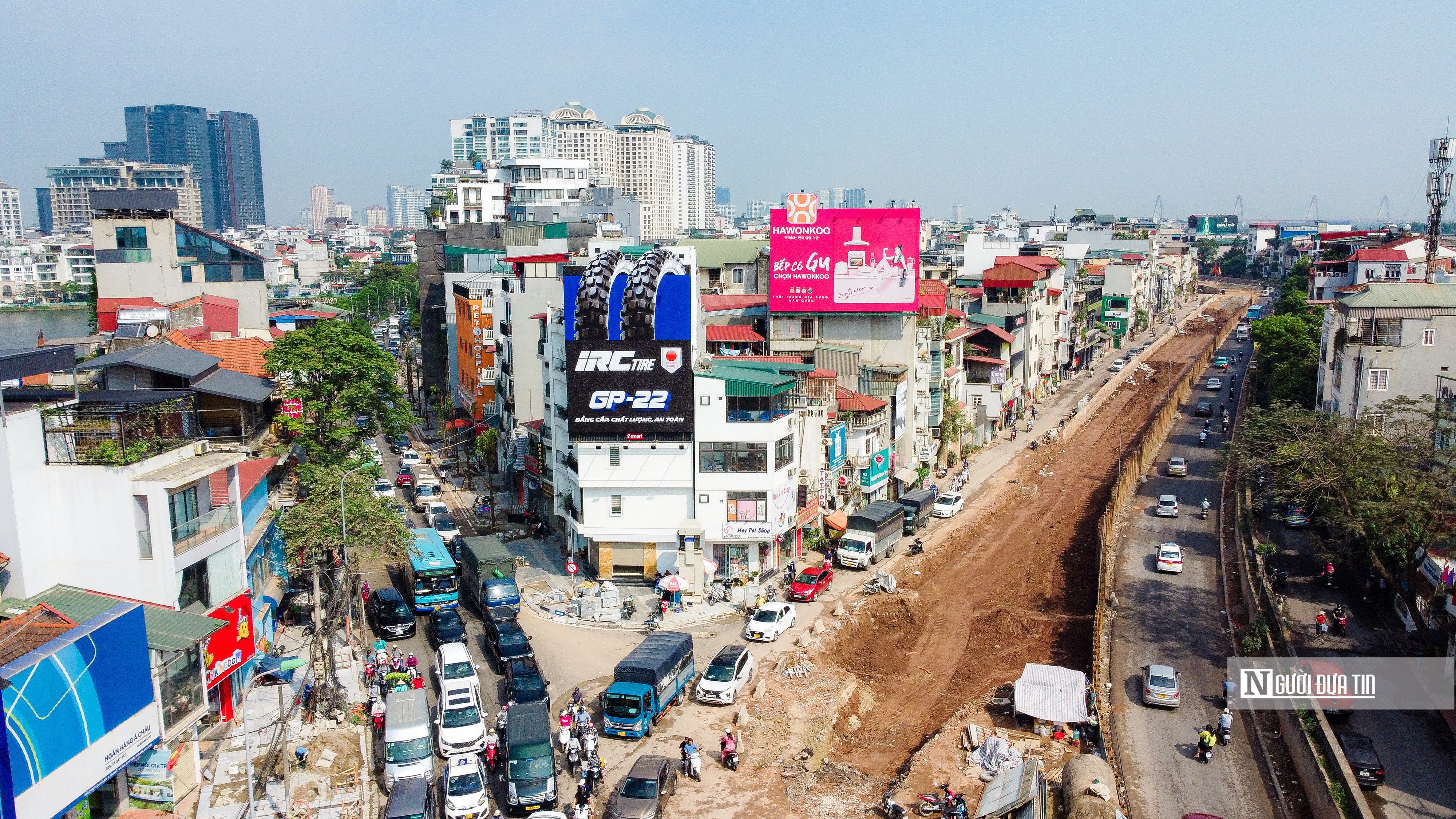 Sự kiện - Hà Nội: Dự án mở rộng đường Âu Cơ - Nghi Tàm vẫn ngổn ngang sau 3 đời Chủ tịch