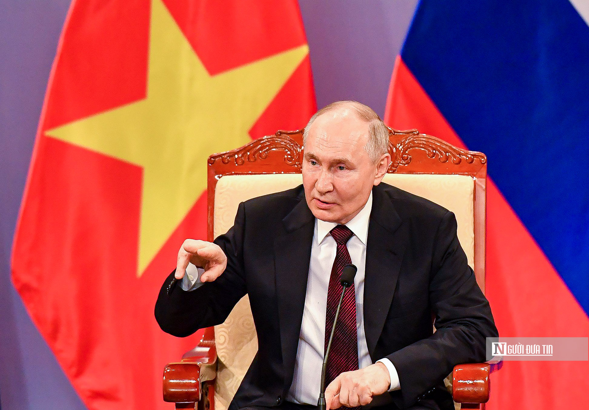 Tiêu điểm - Chủ tịch nước Tô Lâm chủ trì Tiệc chiêu đãi Tổng thống Putin (Hình 8).