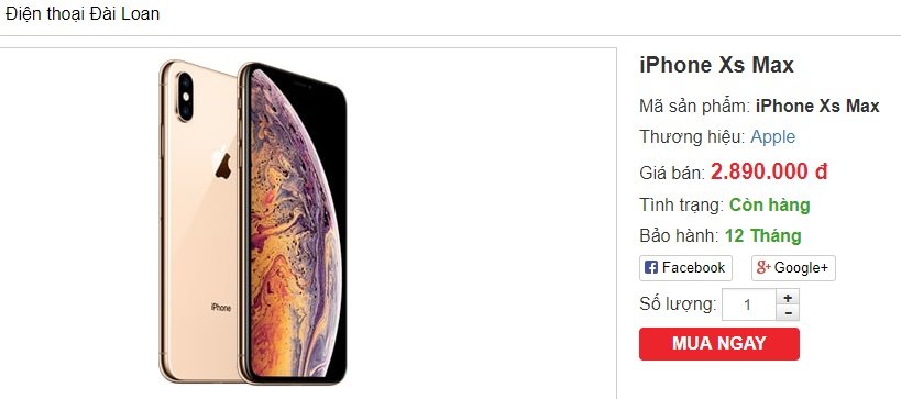 Thủ thuật - Tiện ích - Nhái từ 'A đến Z', iPhone XS Max/XR 'đội lốt' giá dưới 3 triệu đồng