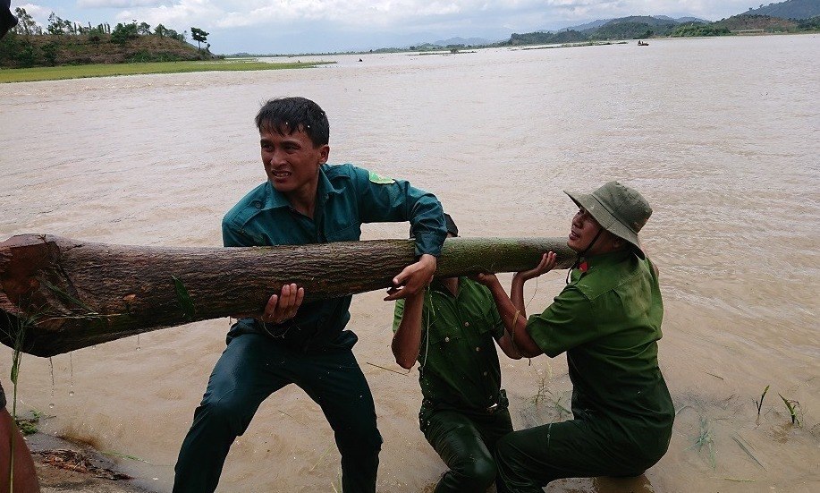 Môi trường - Cận cảnh người dân Đắk Lăk gồng mình vá đê giải cứu 1.000 ha lúa (Hình 3).