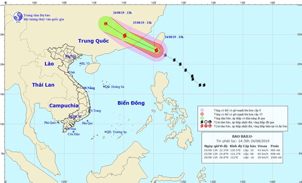 Môi trường - Chủ động đối phó bão Bailu đang hoạt động gần Biển Đông