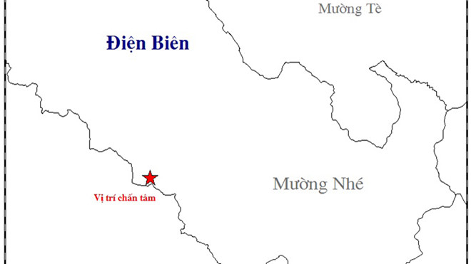 Môi trường - Điện Biên xảy ra động đất mạnh 2,8 độ richter (Hình 2).