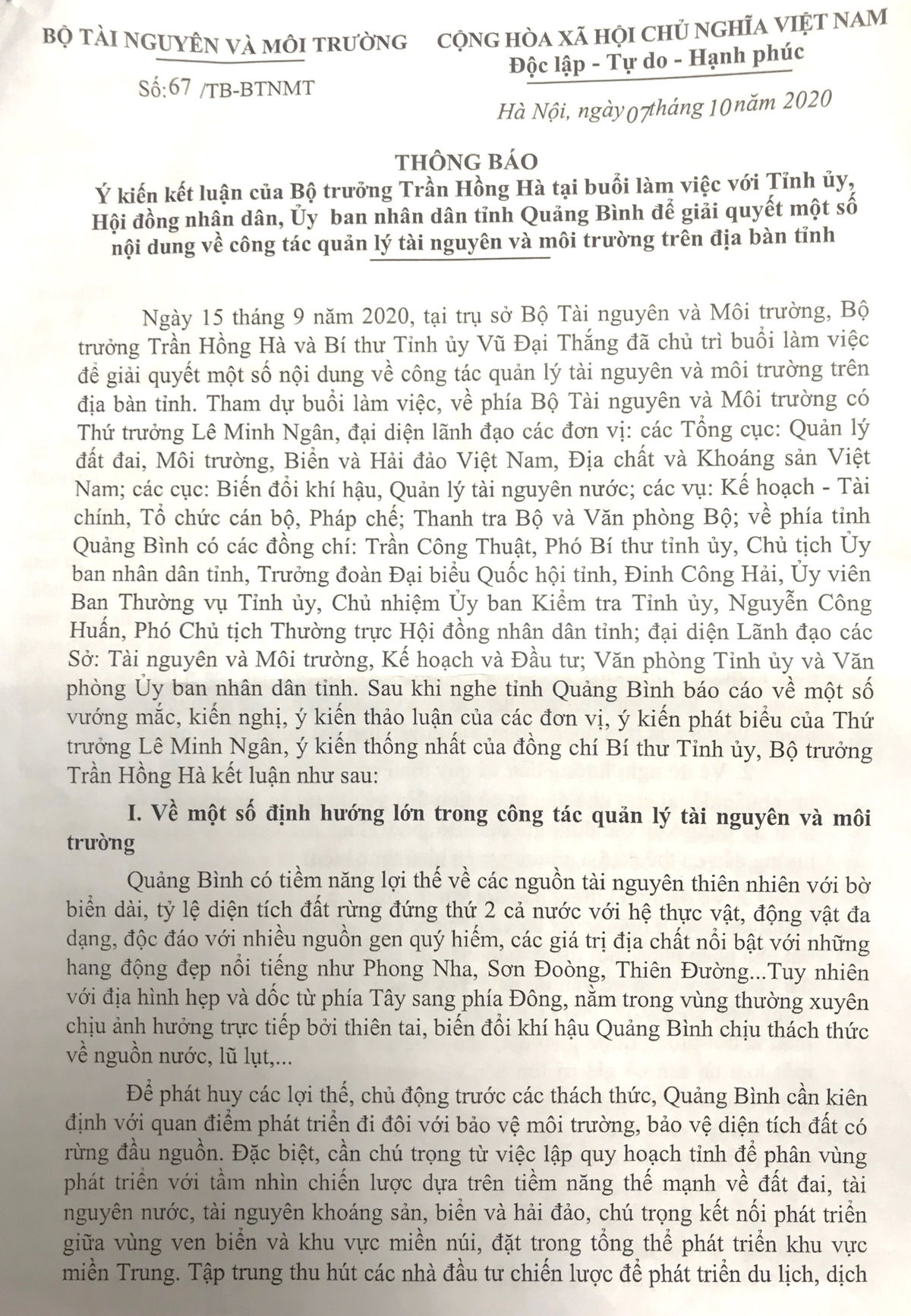 Bất động sản - Không để việc giao đất, cho thuê đất sai đối tượng