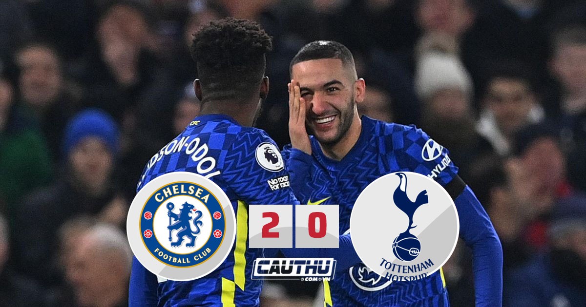 Thể thao - Kết quả Chelsea 2-0 Tottenham: Conte thêm một lần ‘bó tay’