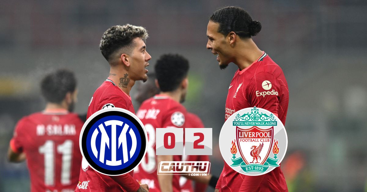 Thể thao - Hạ gục Inter, Liverpool mở toang cánh cửa vào tứ kết Champions League