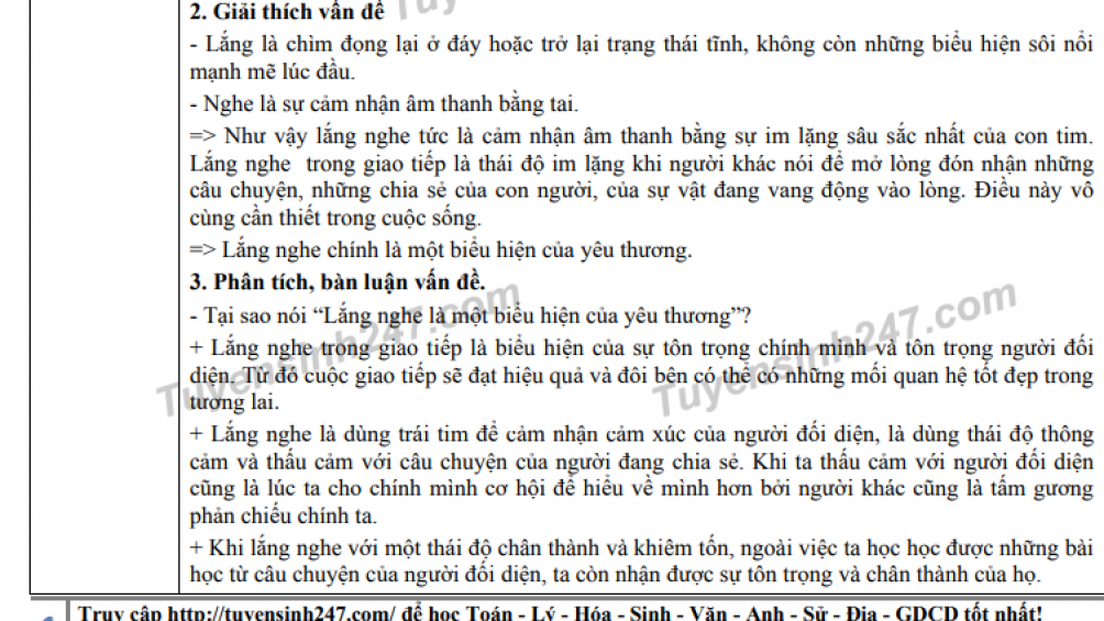 Giáo dục - Đề thi - đáp án môn Ngữ văn tuyển sinh vào lớp 10 năm 2020 ở TP.HCM (Hình 4).