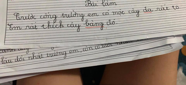 Giáo dục - “Cười không ngậm được miệng” với những bài tập làm văn của học sinh cấp 1