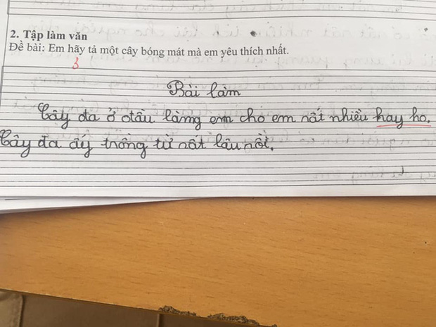 Giáo dục - “Cười không ngậm được miệng” với những bài tập làm văn của học sinh cấp 1 (Hình 2).