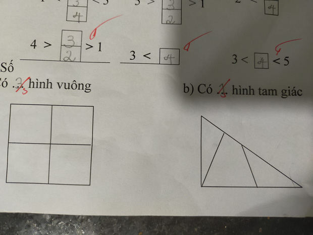 Giáo dục - Học sinh lớp 1 trả lời đúng bài toán nhưng cô giáo gạch sai, chỉ đến khi biết được lý do ai cũng bất ngờ